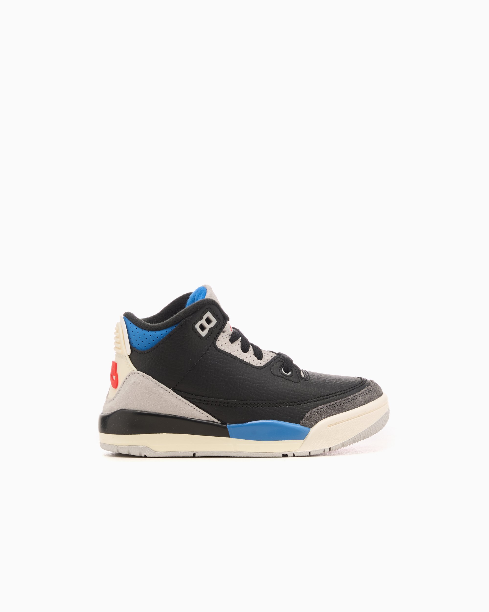 jordan retro 3 black blue