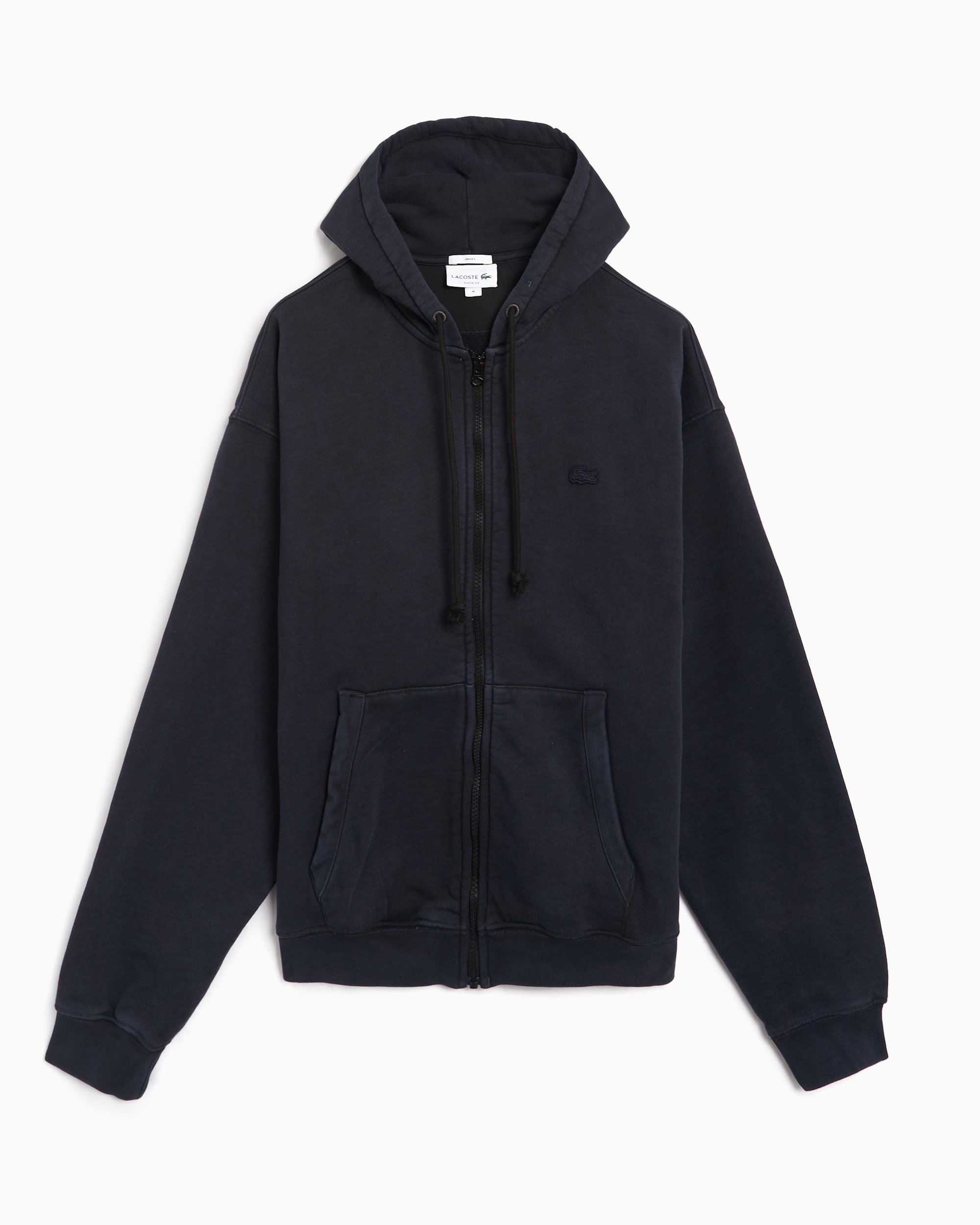 Lacoste Unisex Jogger Full Zip Hoodie Negro SH2830 00 031 FOOTDISTRICT