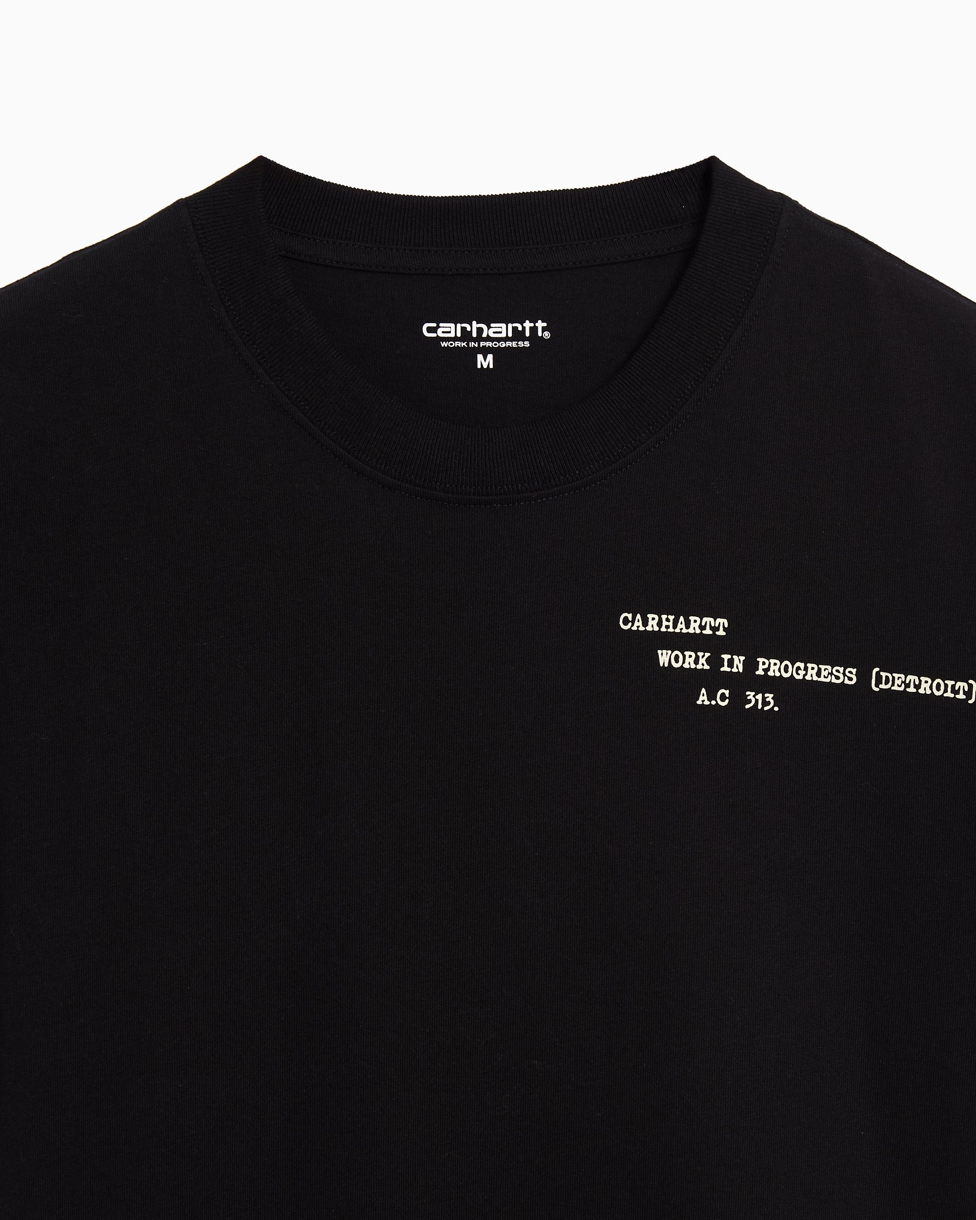 Carhartt WIP Punched Graphic Relaxed Men's T-Shirt Black I036006