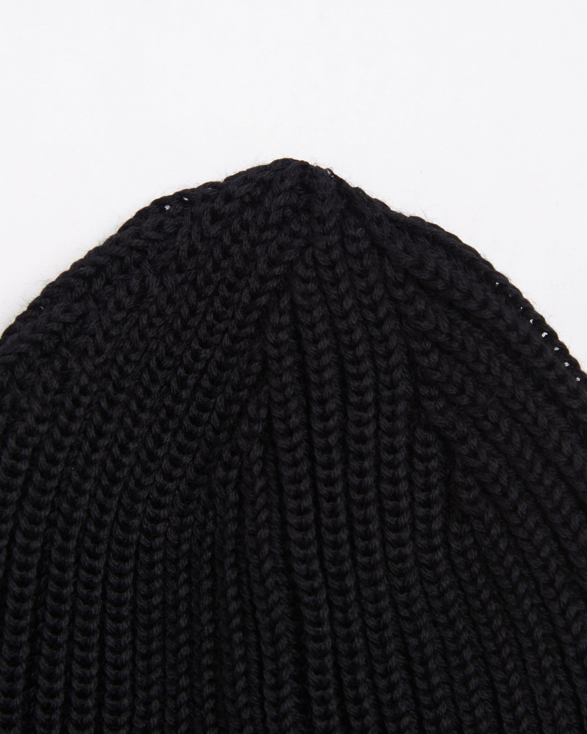 CP Company Unisex Knit Beanie Schwarz 17CMAC122A005509A-999 