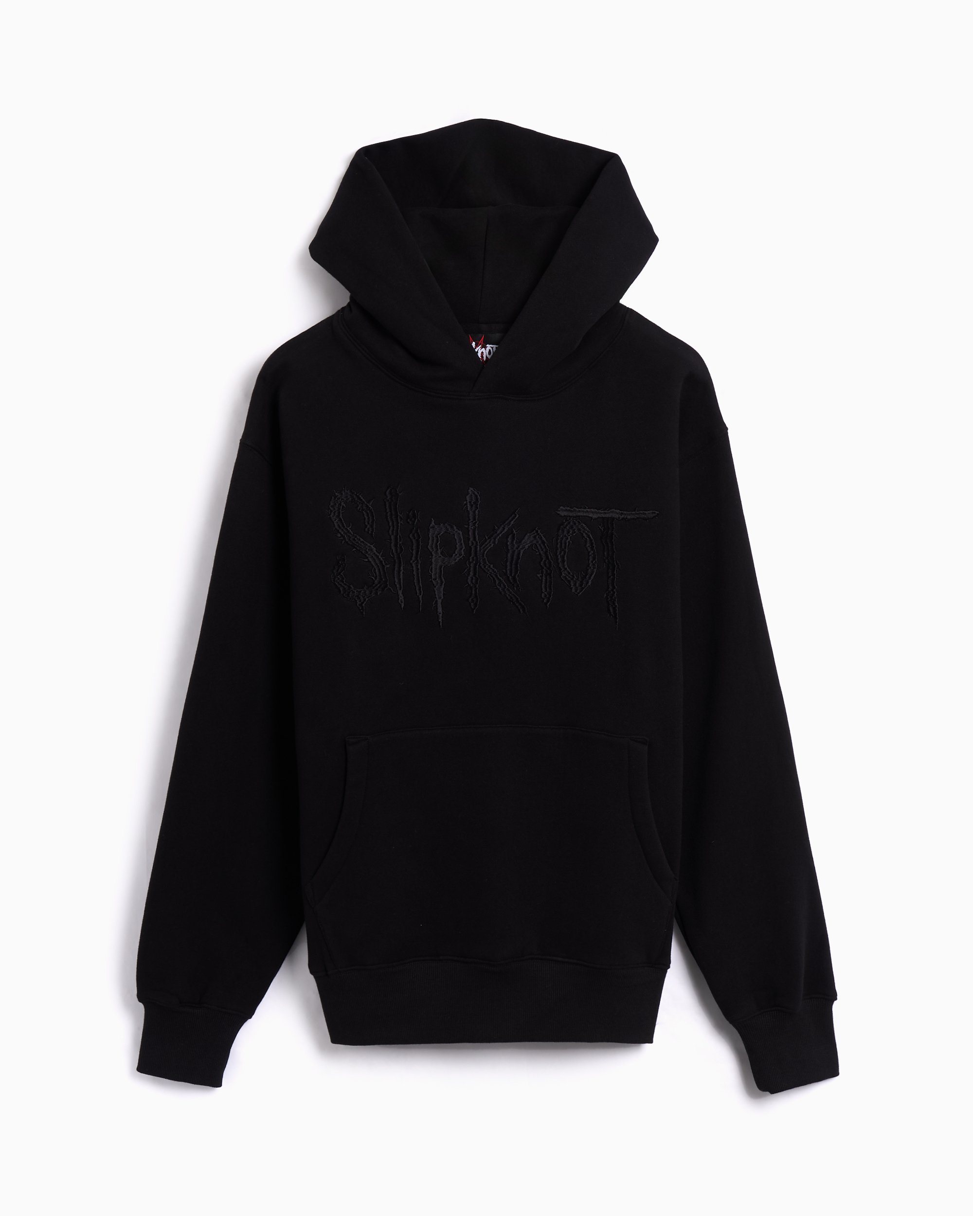 Pleasures x Slipknot Debut Logo Relaxed Men's Hoodie Black