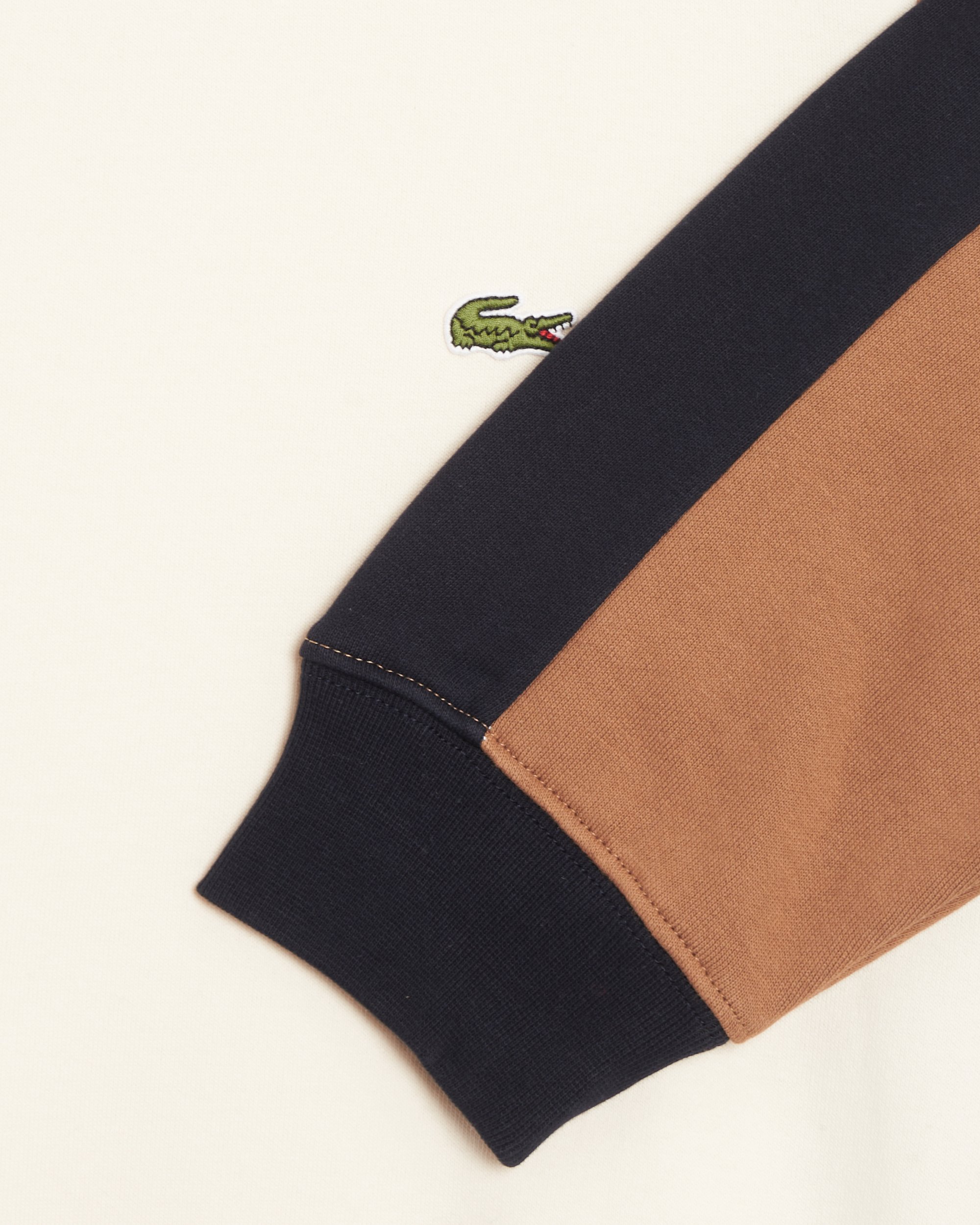 Lacoste Color Block Men s Sweatshirt WeiB SH1299 00 RI2 FOOTDISTRICT