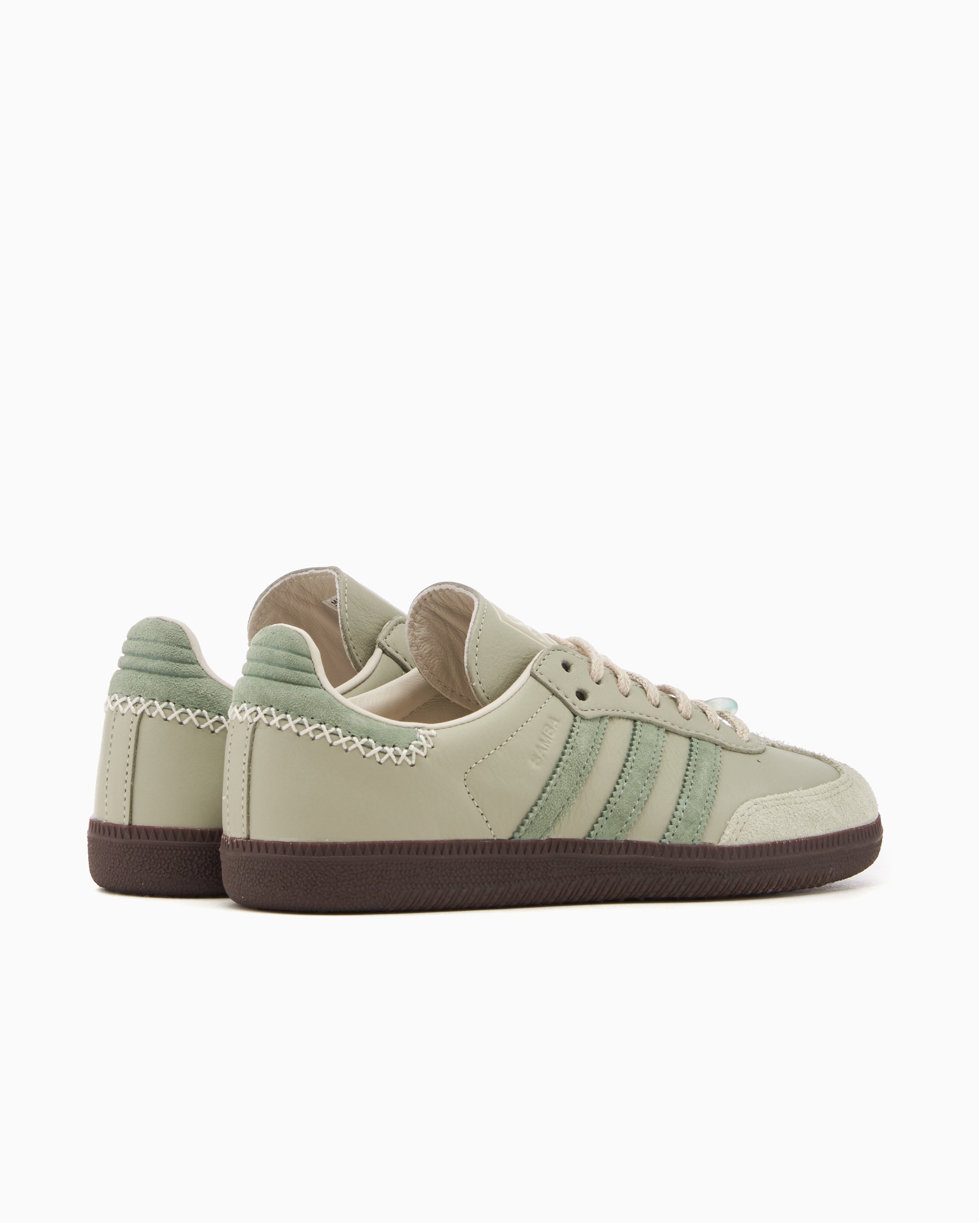 adidas x Maha Originals Samba OG Grun IE0967 FOOTDISTRICT
