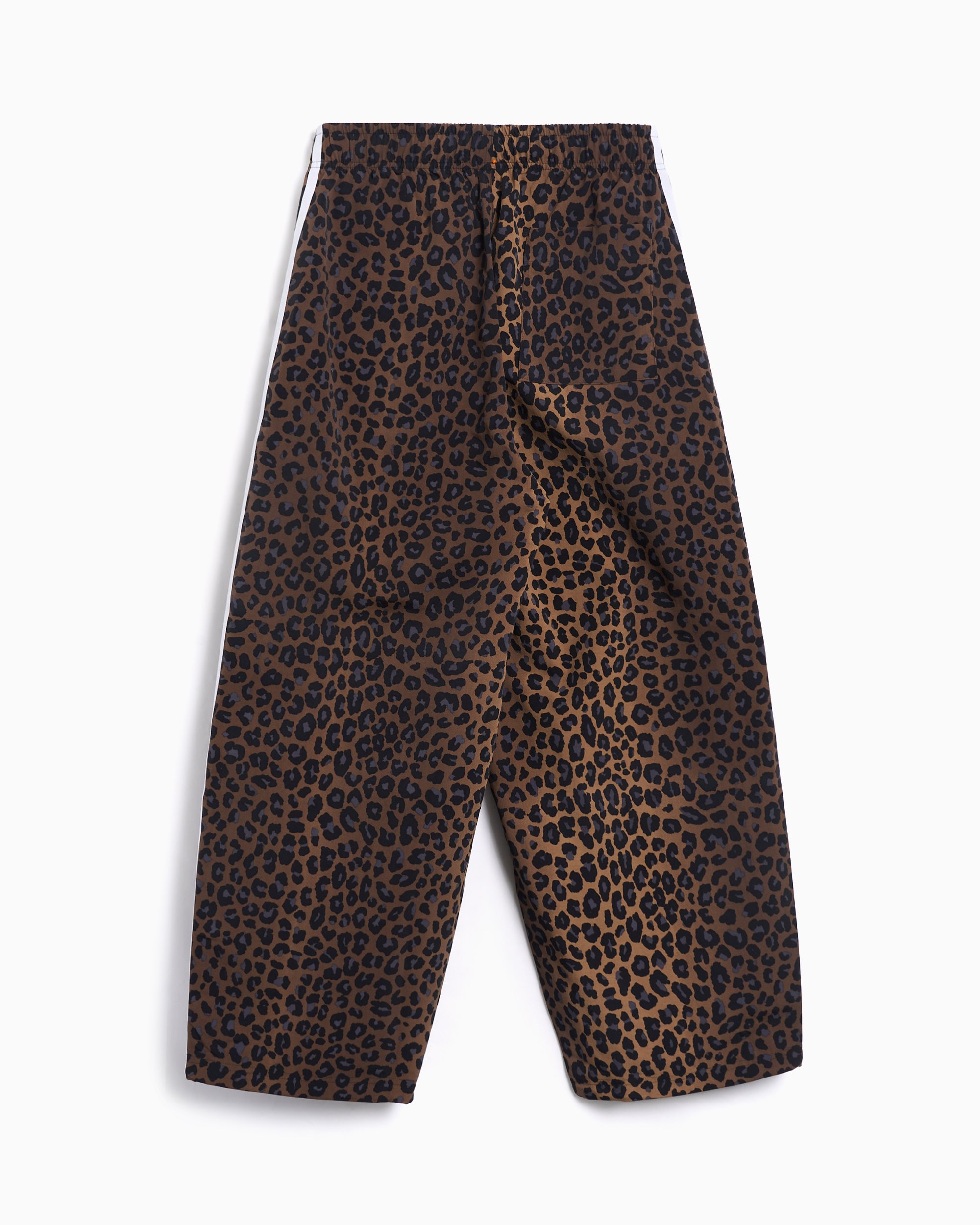 adidas Originals Graphic Leopard Relaxed Unisex Baggy Pants Brown