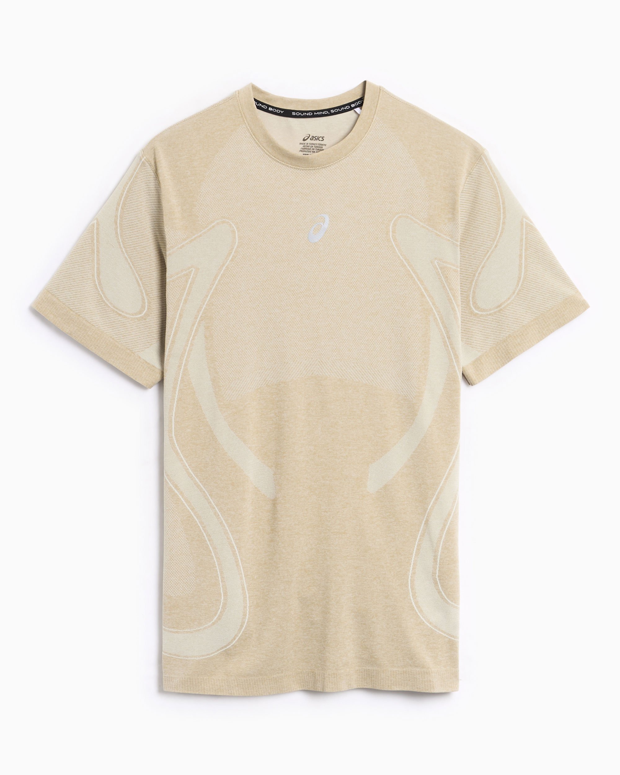 ASICS Road Seamless Men's T-Shirt Beige 2011D355-100