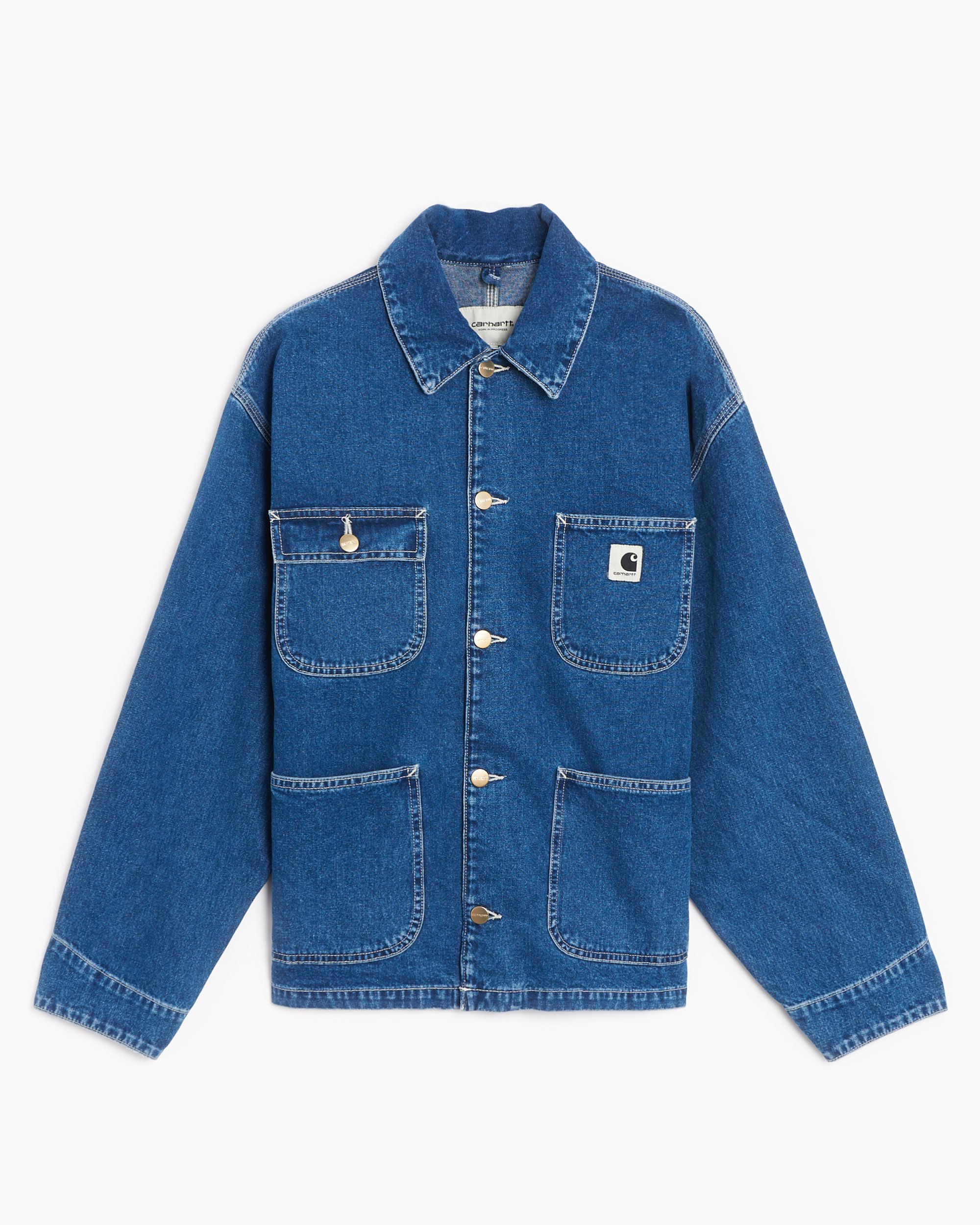 Carhartt WIP OG Michigan Women's Jacket Blue I031923-0106 Carhartt WIP OG Michigan Women's Jacket Blue I031923-0106