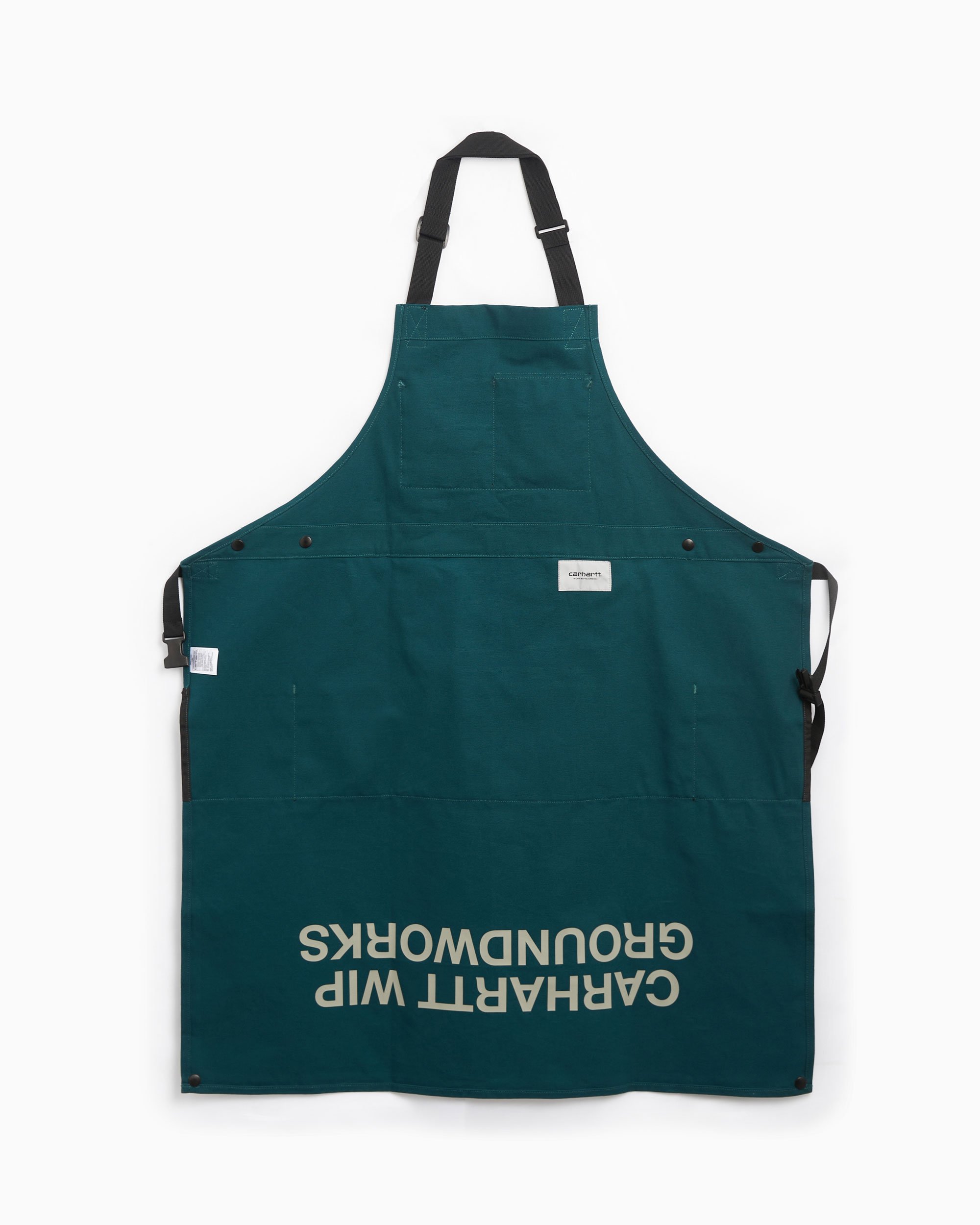 Carhartt WIP Groundworks Apron Dungarees Black, Green I033281 