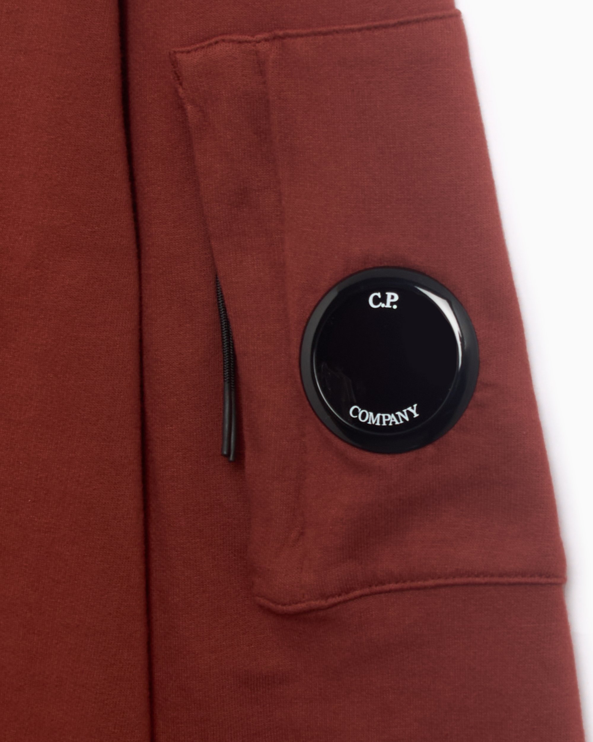 CP Company Men's Light Fleece Lens Sweatshirt Brown