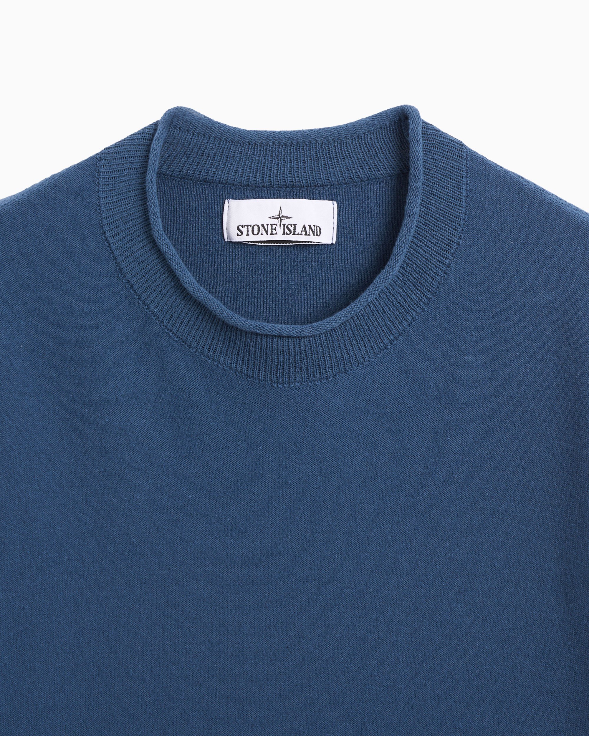トップス STONE  90s DS KNIT BLUE adidas Originals sweatshirt Crochet Tracktop blue color