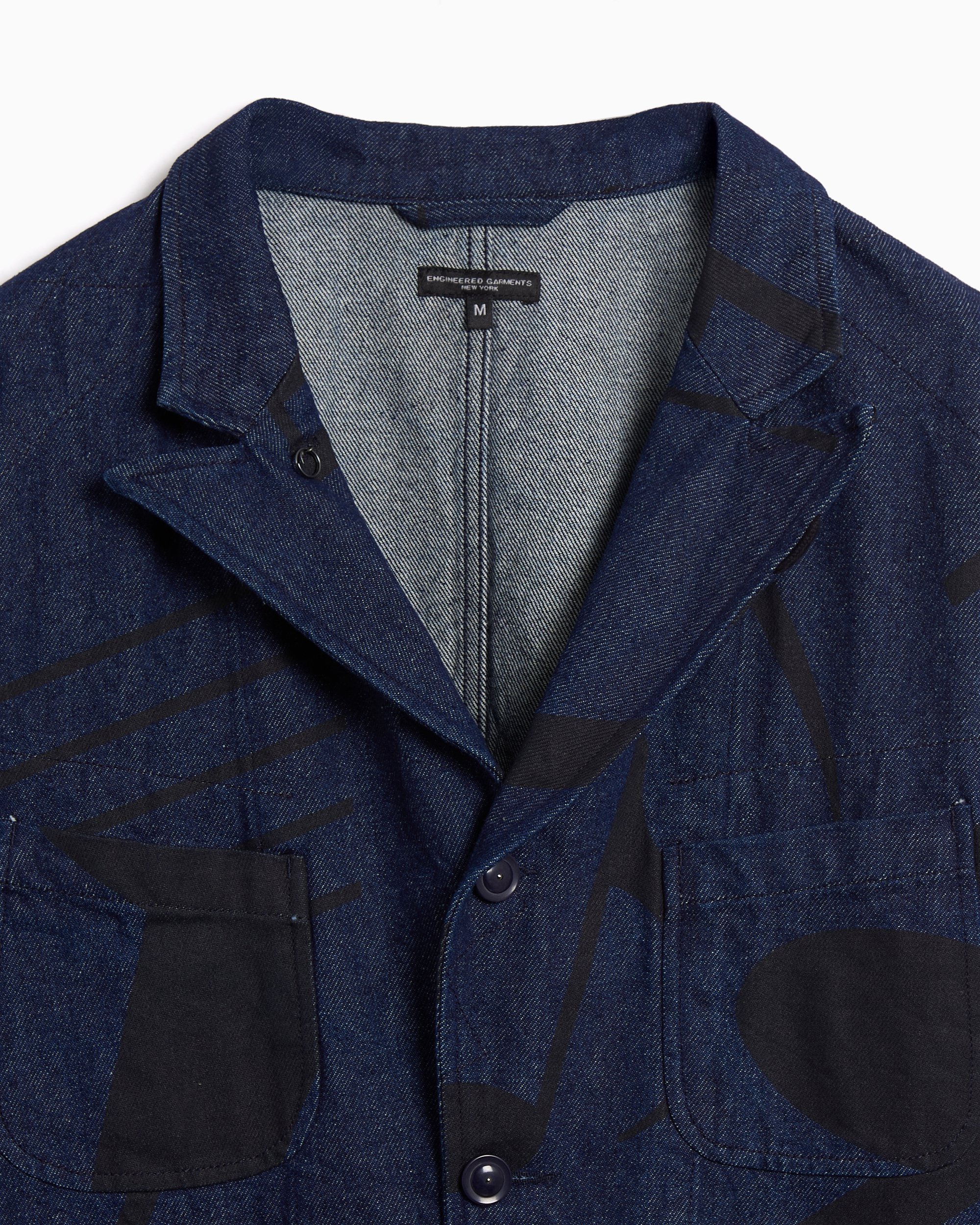 ENGINEERED GARMENTS、Denim Bedford Jacket ENGINEERED GARMENTS『Bedford Jacket-CP Denim 』(Indigo) – Reggieshop
