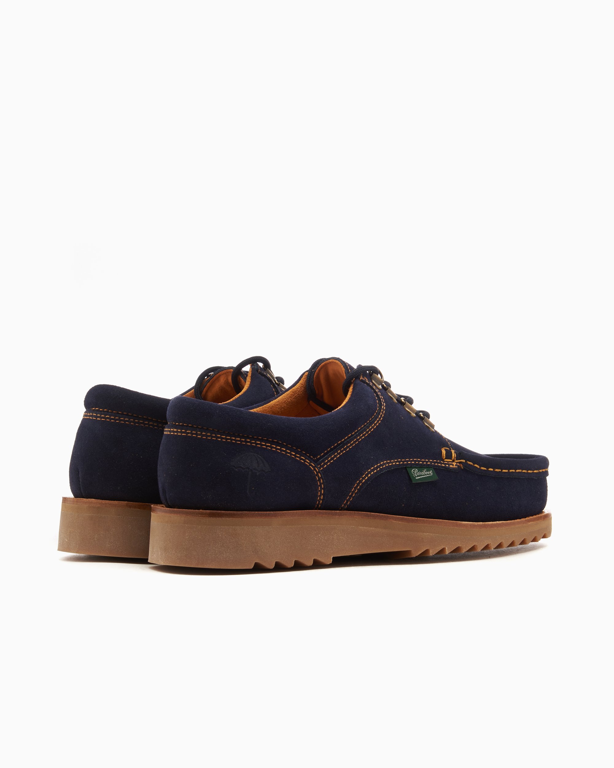 Paraboot Thiers Shoe Navy Suede パラブーツ 10 Hélas. x Paraboot Thiers Men's Shoes Blue A04S2DXFTW0786444