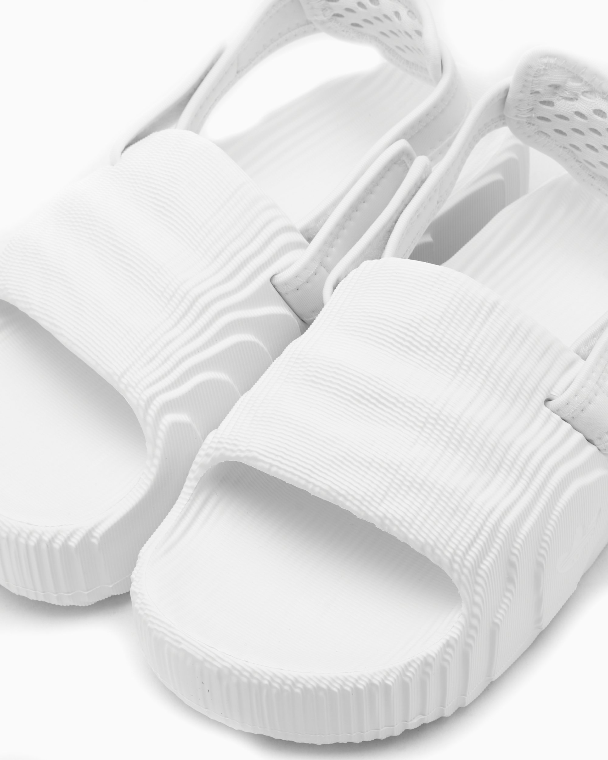 Adidas women's adilette flip flops discount