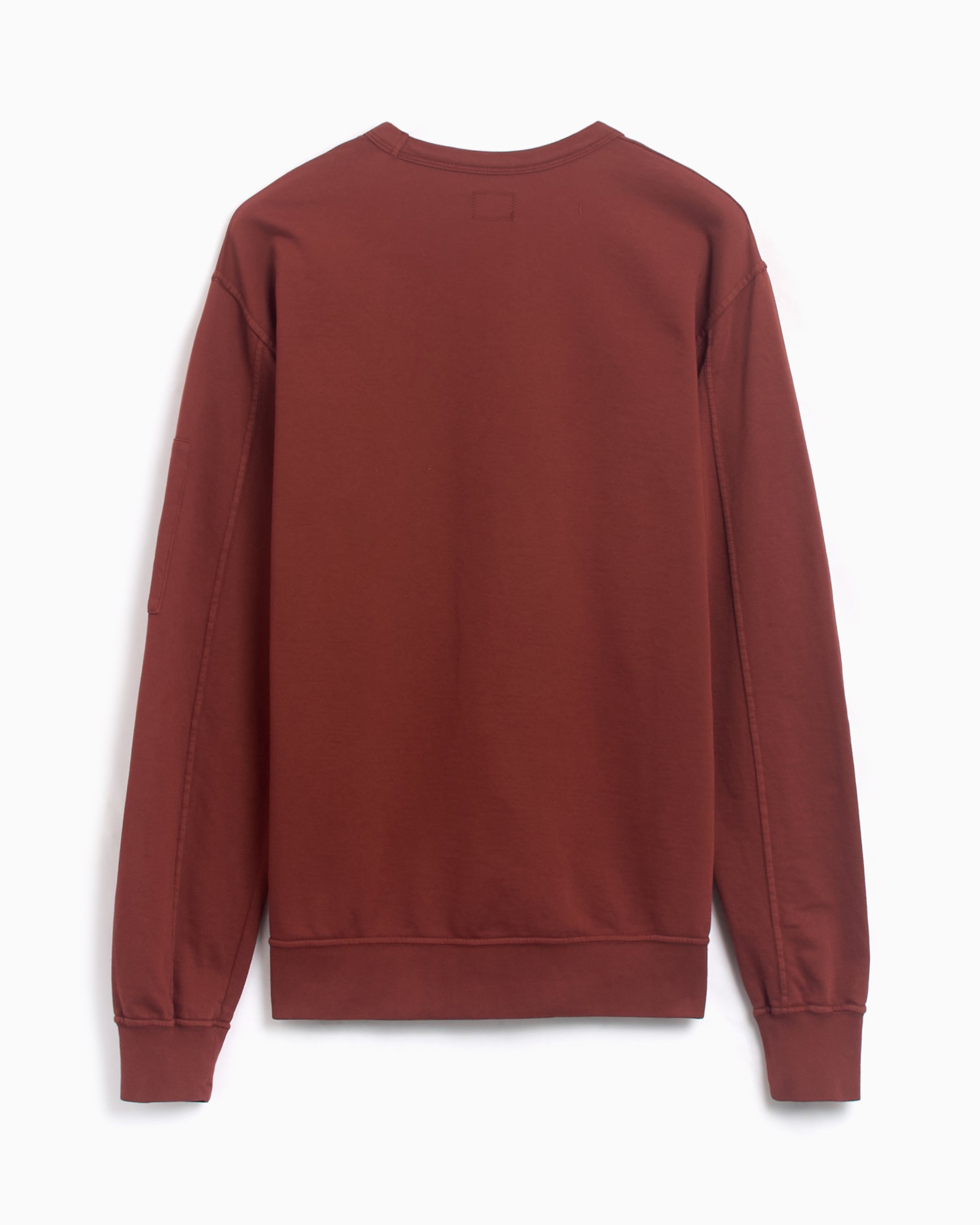 CP Company Men's Light Fleece Lens Sweatshirt Brown