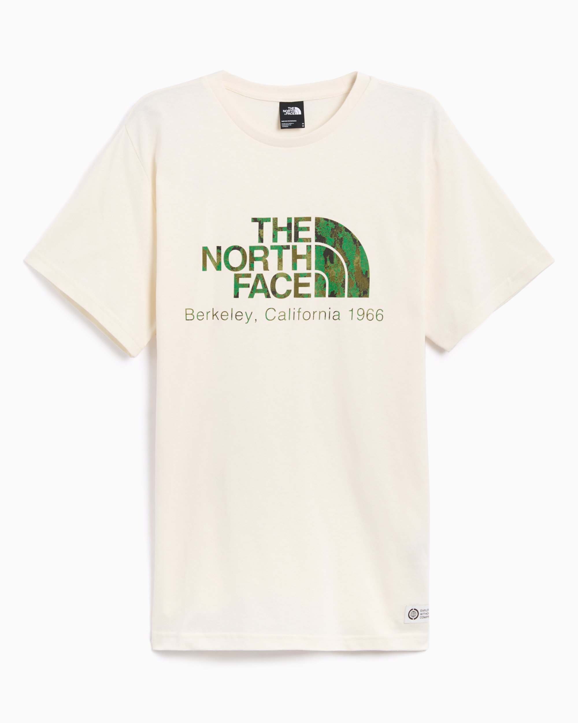 The North Face Berkeley California Men's T-Shirt Green, White NF0A87U5Y1O1