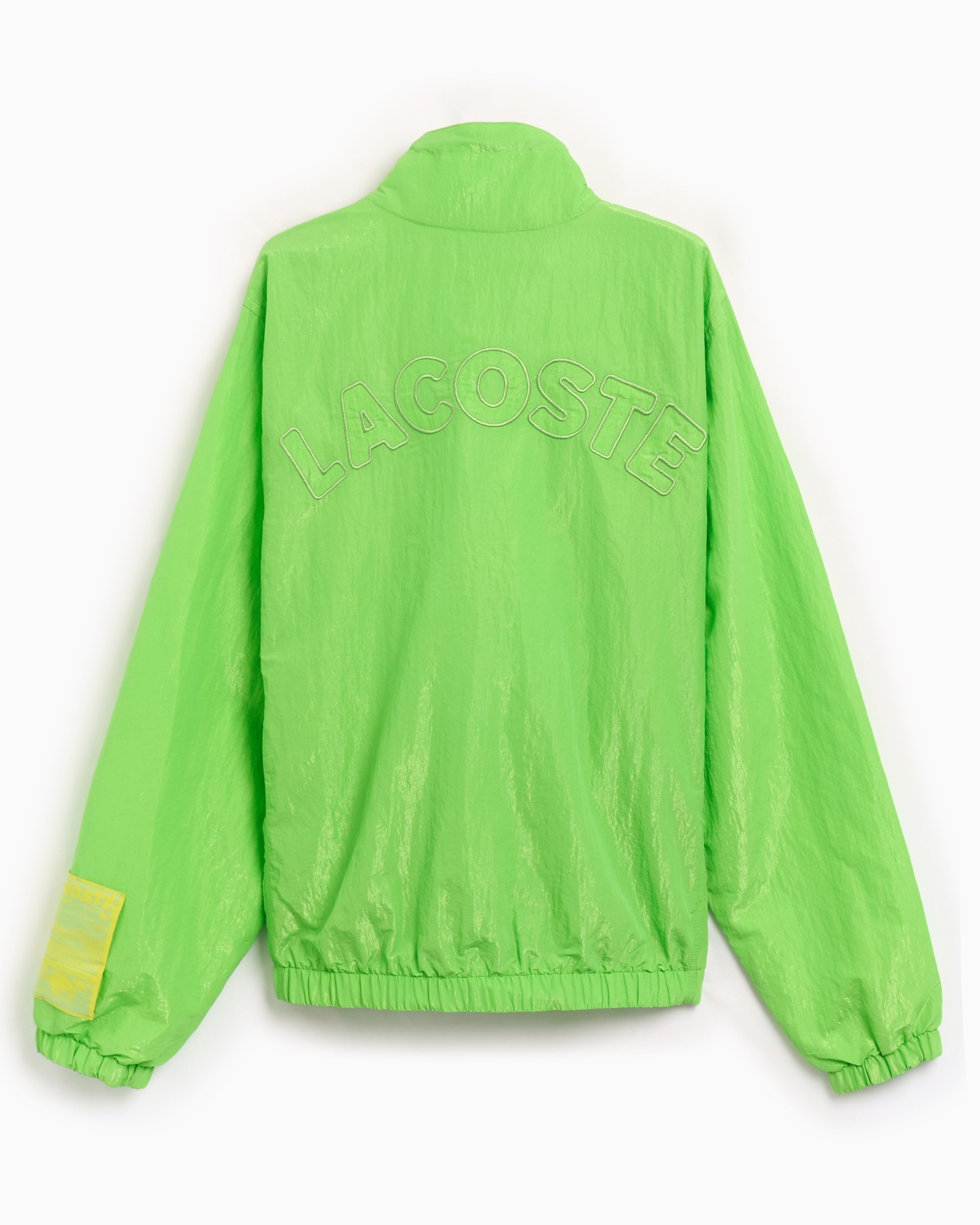 Neon green track jacket shop