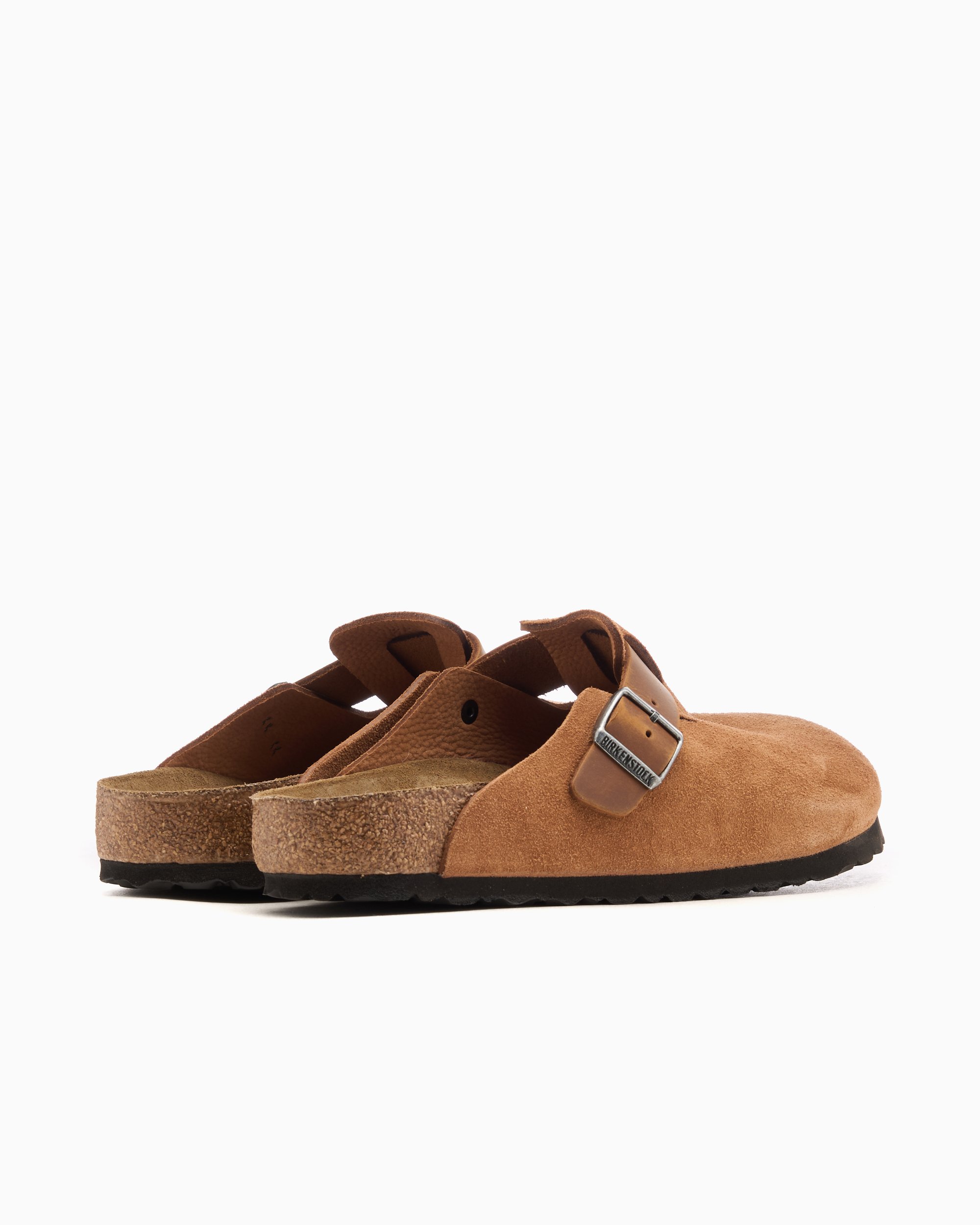 BIRKENSTOCK Boston BS Mixed Leather Regular Marrón 1029185 | FOOTDISTRICT