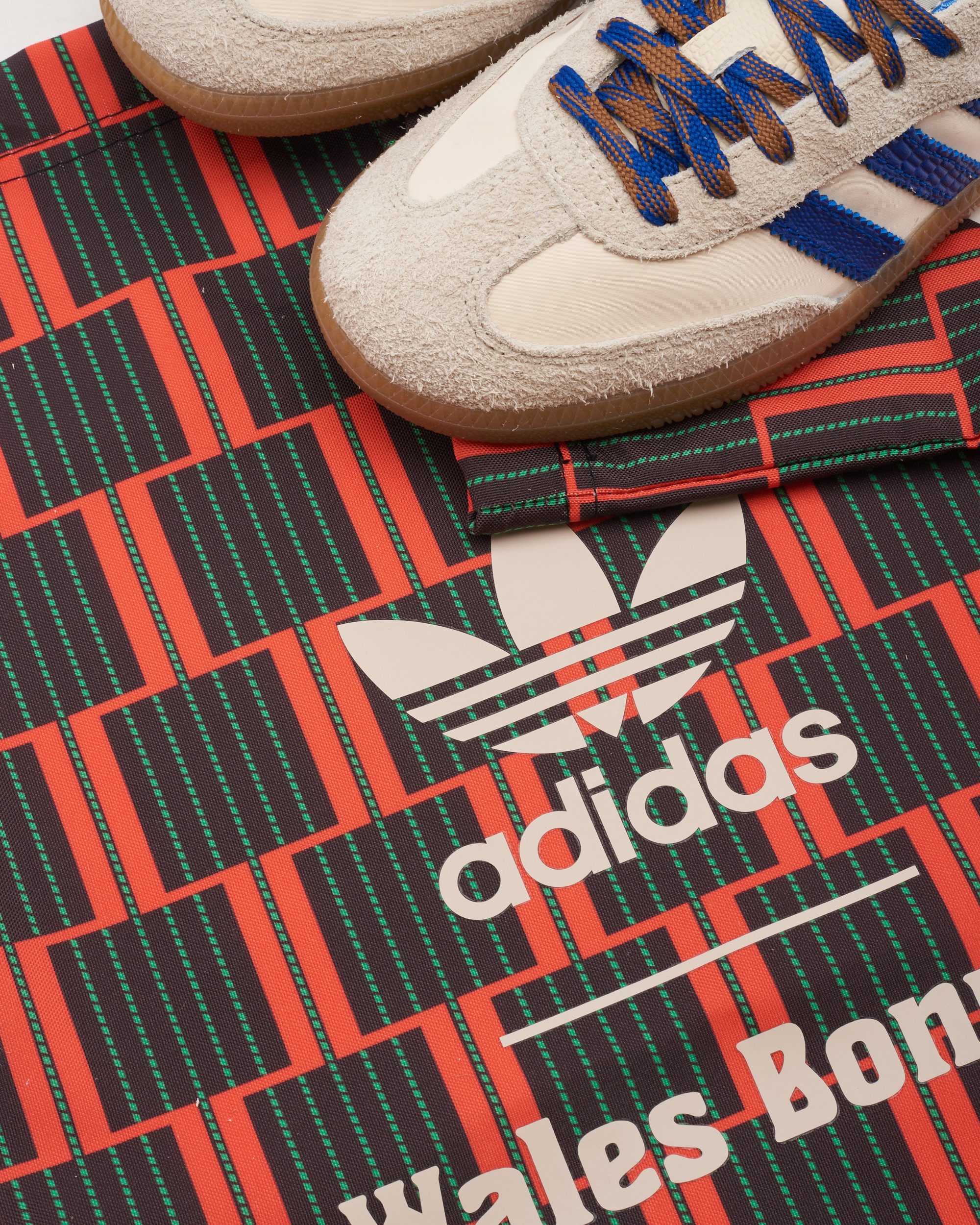 adidas Originals x Wales Bonner Nylon Samba Beige IH7756 FOOTDISTRICT