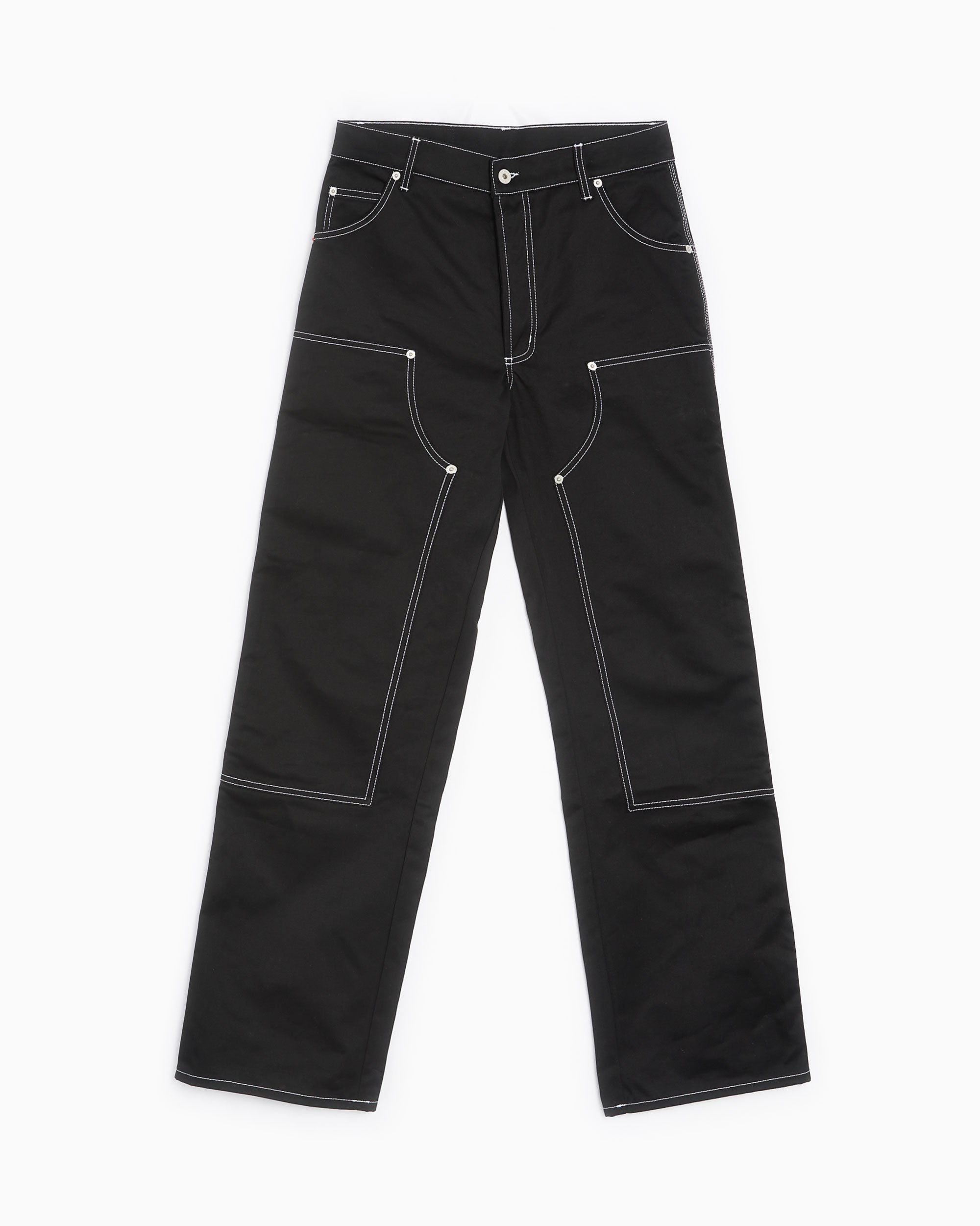 Heron Preston Canvas Carpenter Men's Pants Men's Pants Black