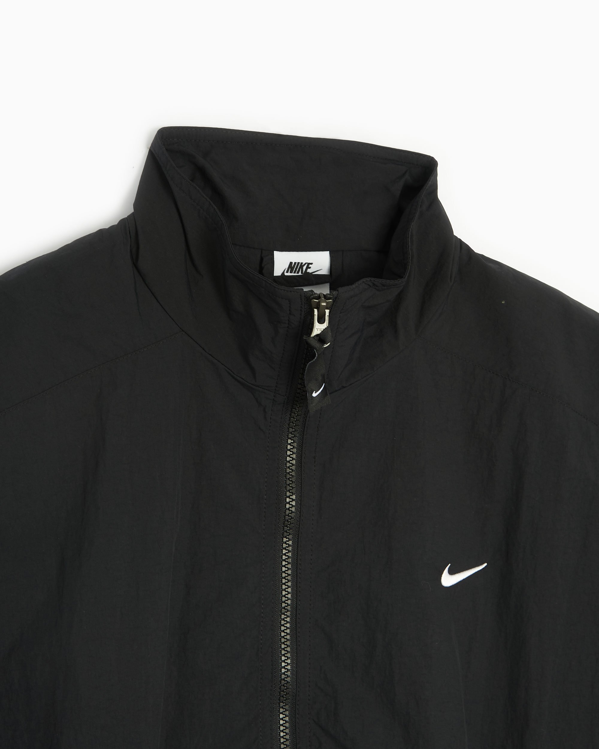 Nike nrg best sale track jacket black
