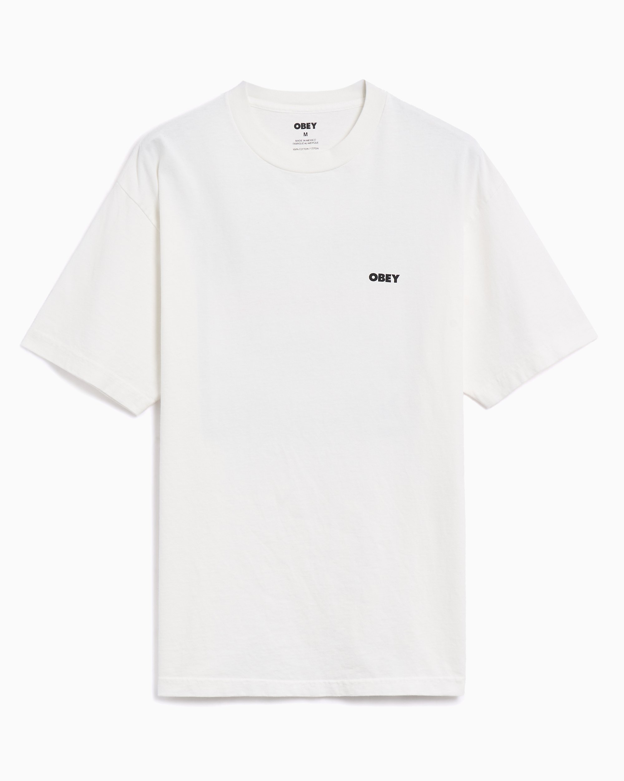 OBEY Clothing Bold Icon Face Oversize Men's T-Shirt White