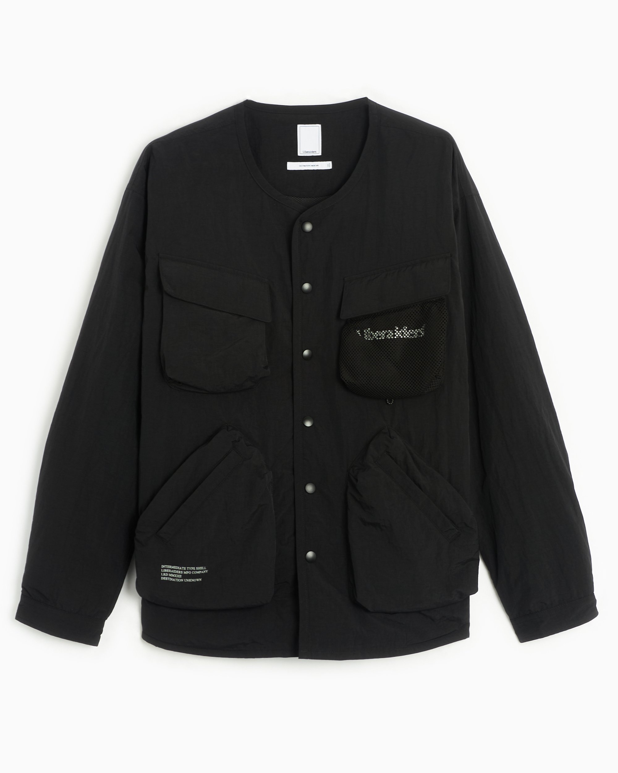 セール 登場から人気沸騰 Liberaiders® LR Men's Utility Jacket Black 750072303-BLACK ジャケット・アウター