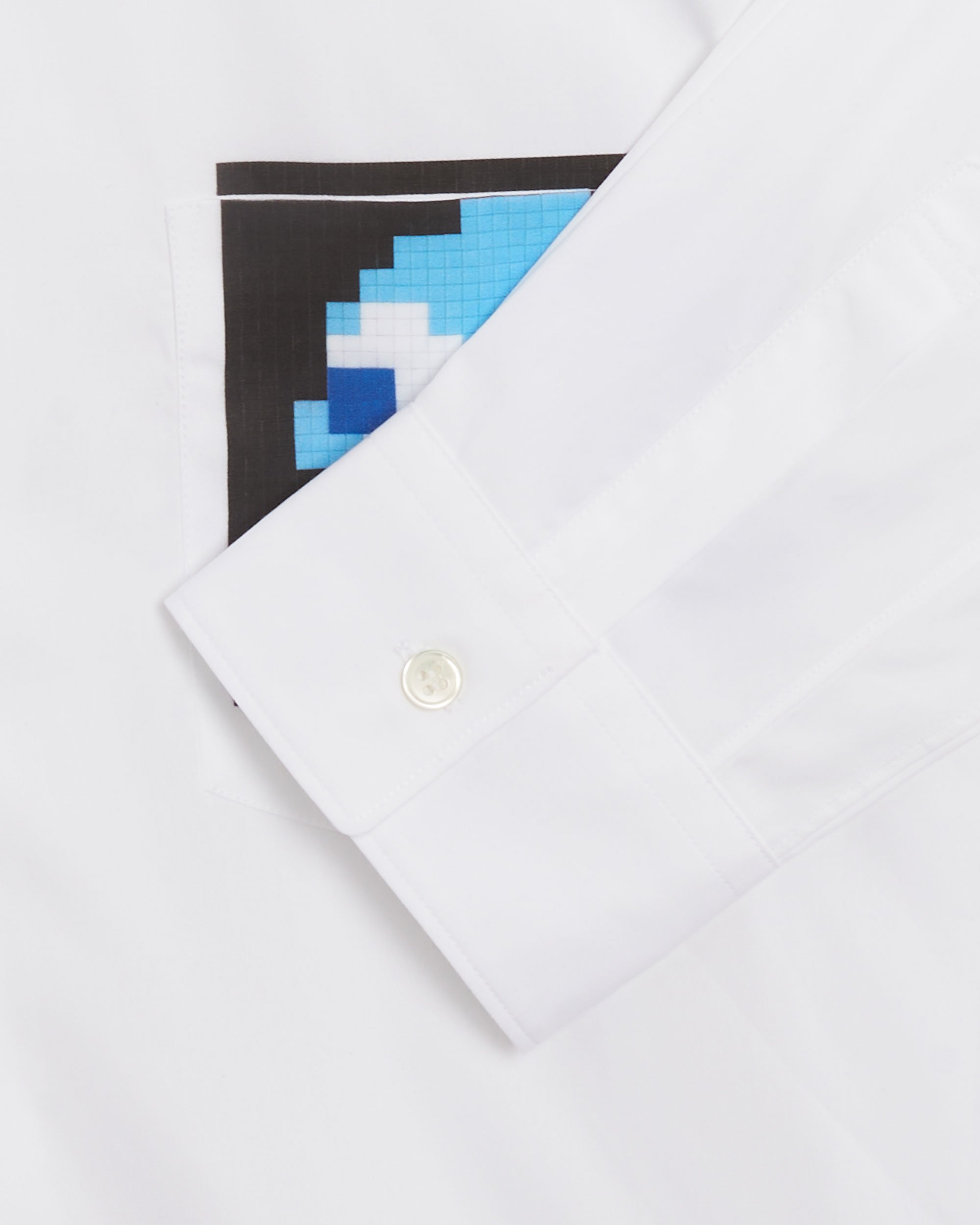 Comme Des Garçons Shirt x Space Invader Men's Woven Shirt