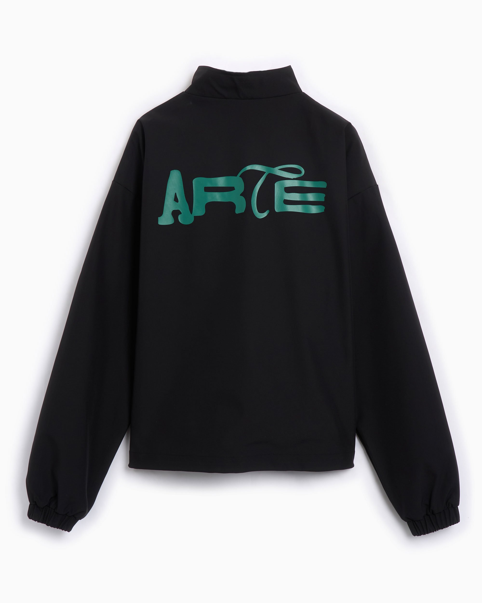注目 Antwerp Arte Logo SS25-177J-Black Black Jacket Track Men's ジャケット・アウター