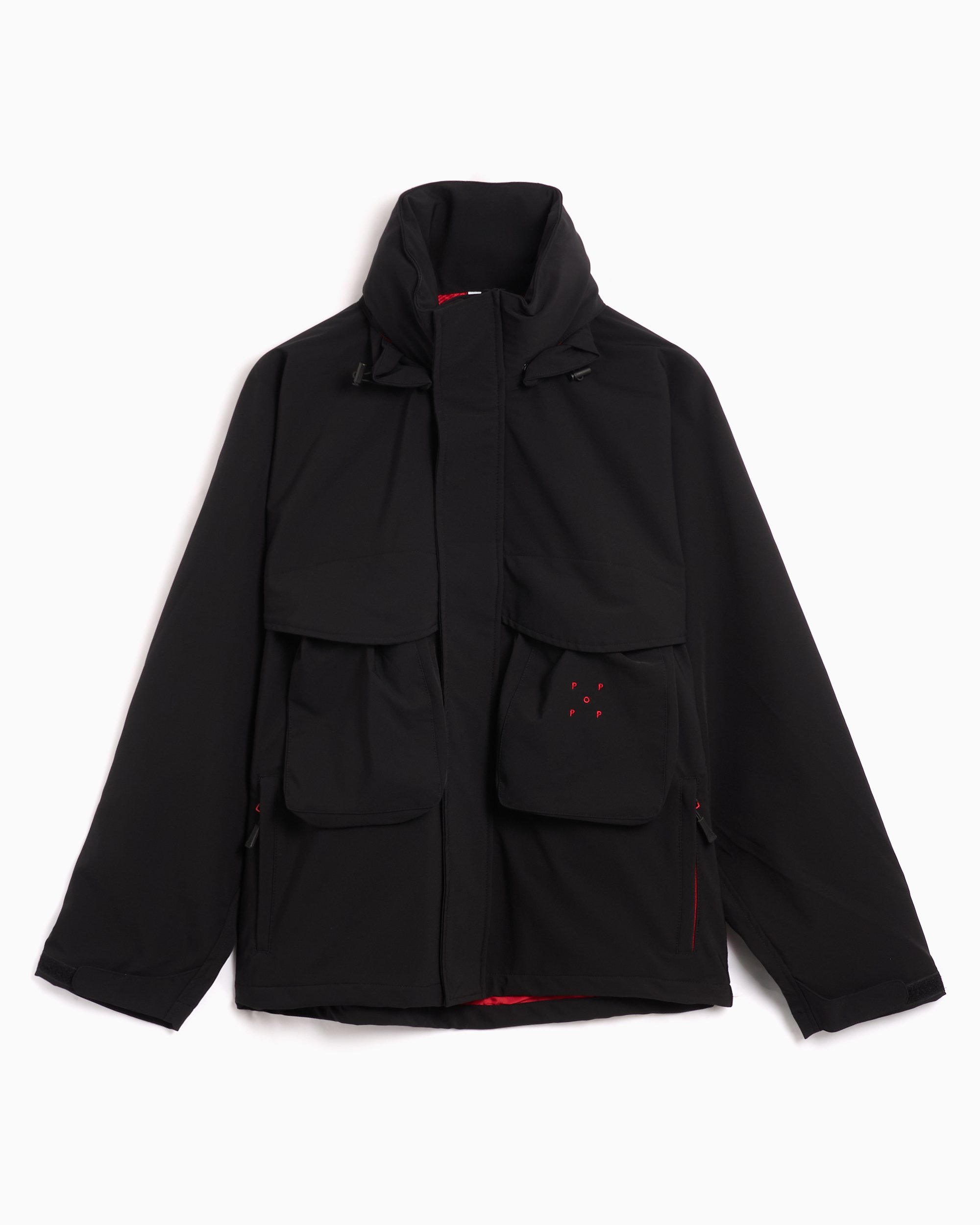 激安人気新品 Pop Trading Company Popshell Men's Jacket Black POPAW24_05 パンツ