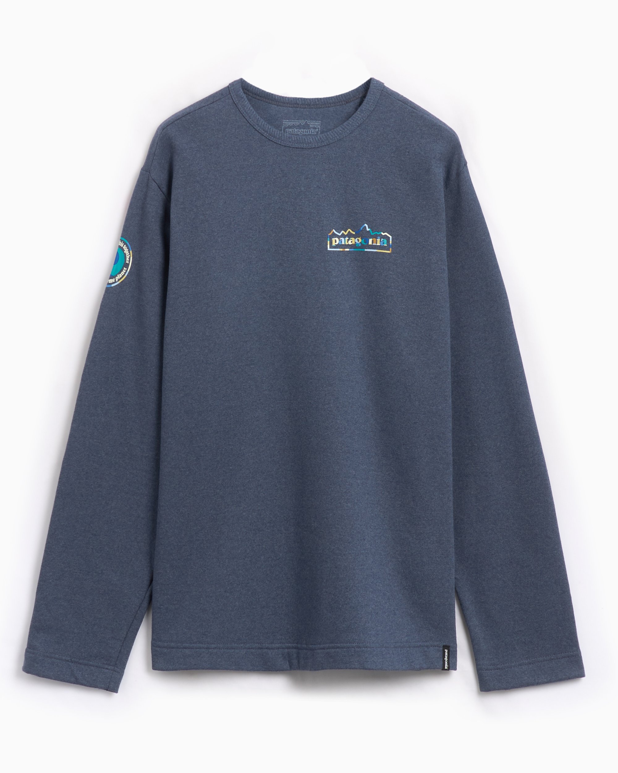 Patagonia Men's Lightweight Unity Fitz Wildrise T-Shirt Blue