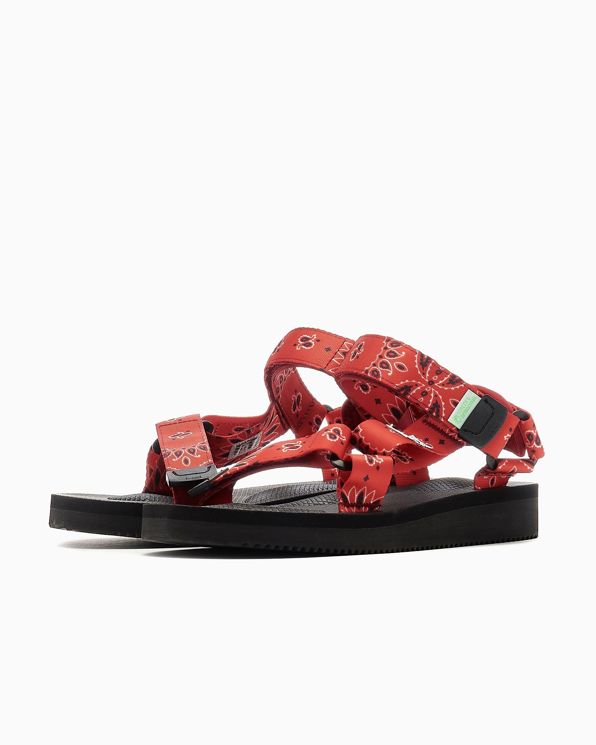 Red clearance suicoke sandals