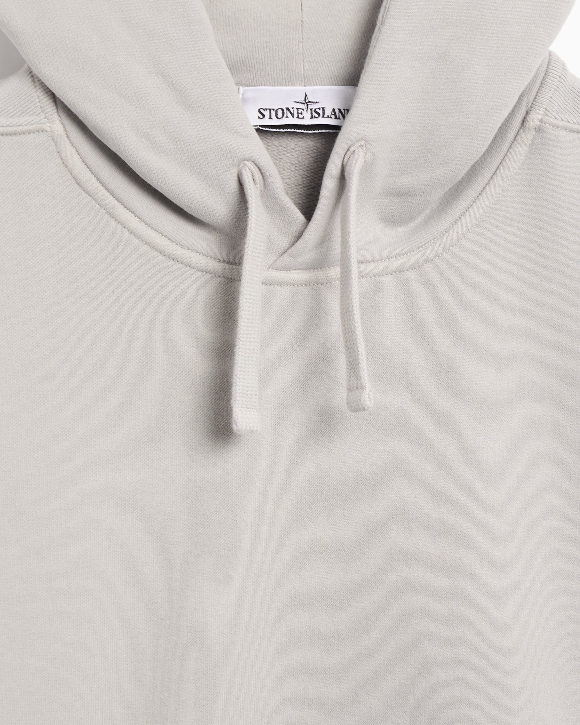 Stone Island Logo Men s Hoodie Gray 811560820 V0060 FOOTDISTRICT