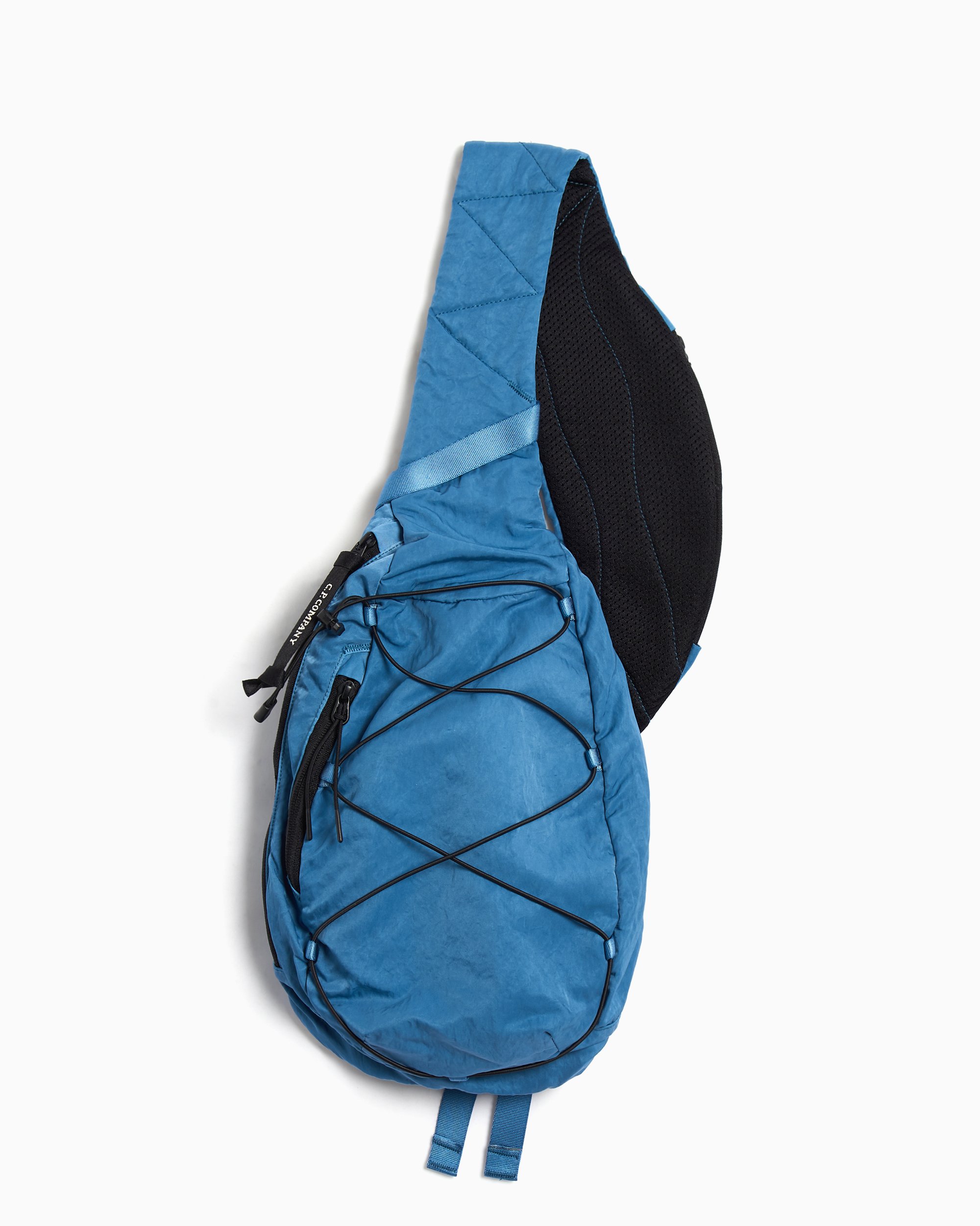 CP Company U16 Nylon B Crossbody Unisex Backpack Blue