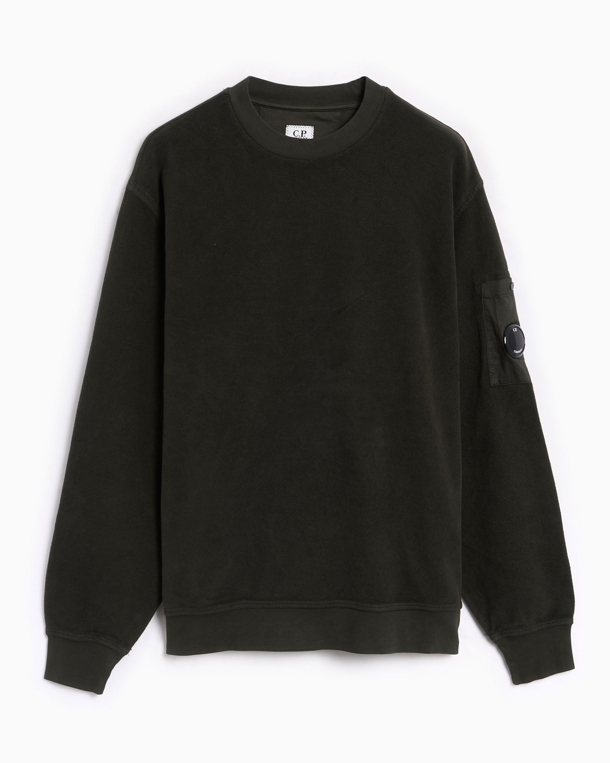 C.P. COMPANY 黒スウェット（新品未使用） CP Company Men's Sweatshirt Gray 19CMSS249A006614G-978
