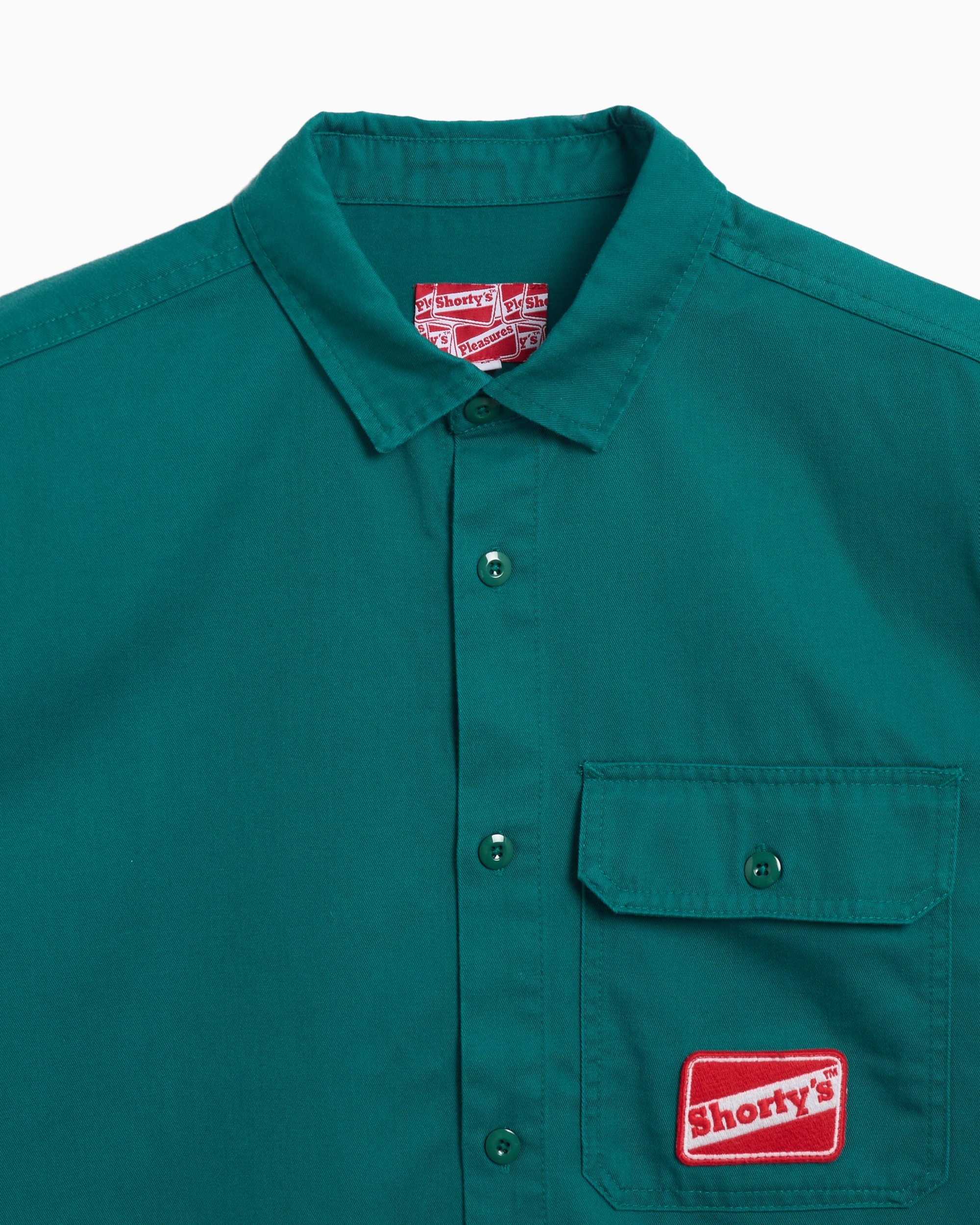 SHORTY'S PLEASURES サッカージャージ PLEASURES MIND SOCCER JERSEY LIME（プレジャーズ マインド
