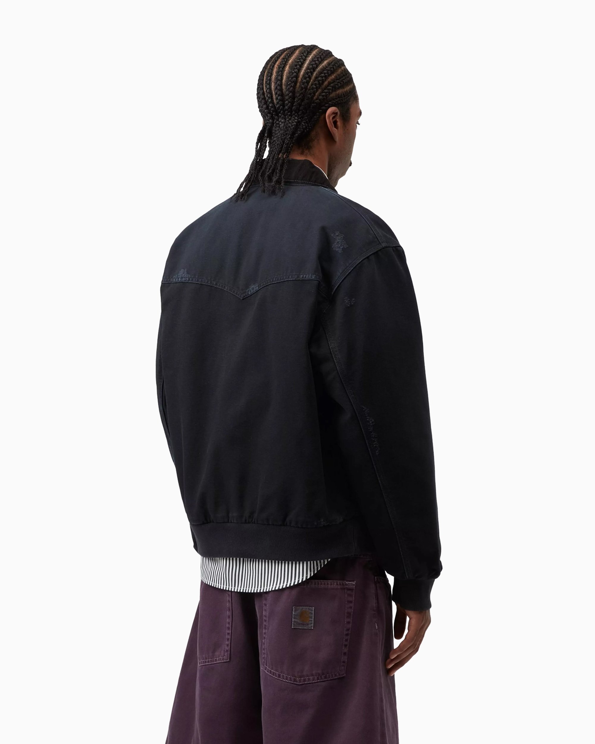 Carhartt WIP OG Santa Fe Boxy Men's Bomber Black I036240-00EB7