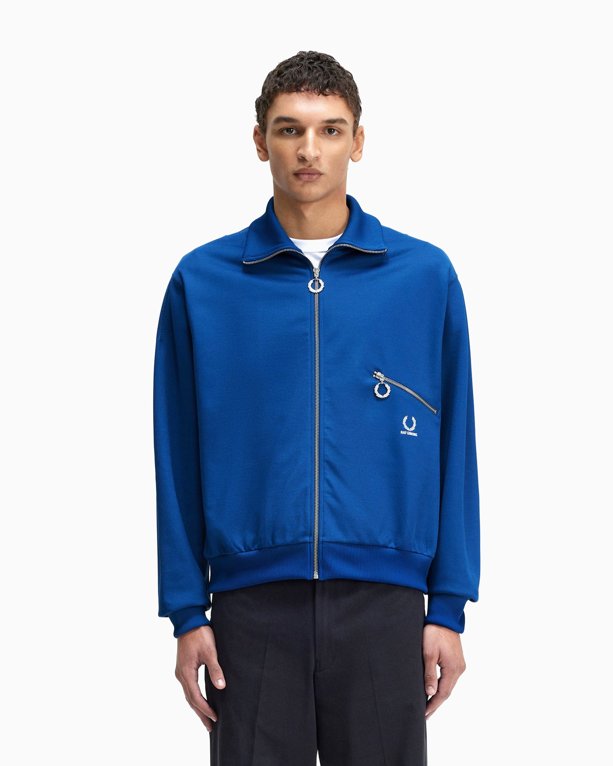 Fred perry cheap fleece track jacket