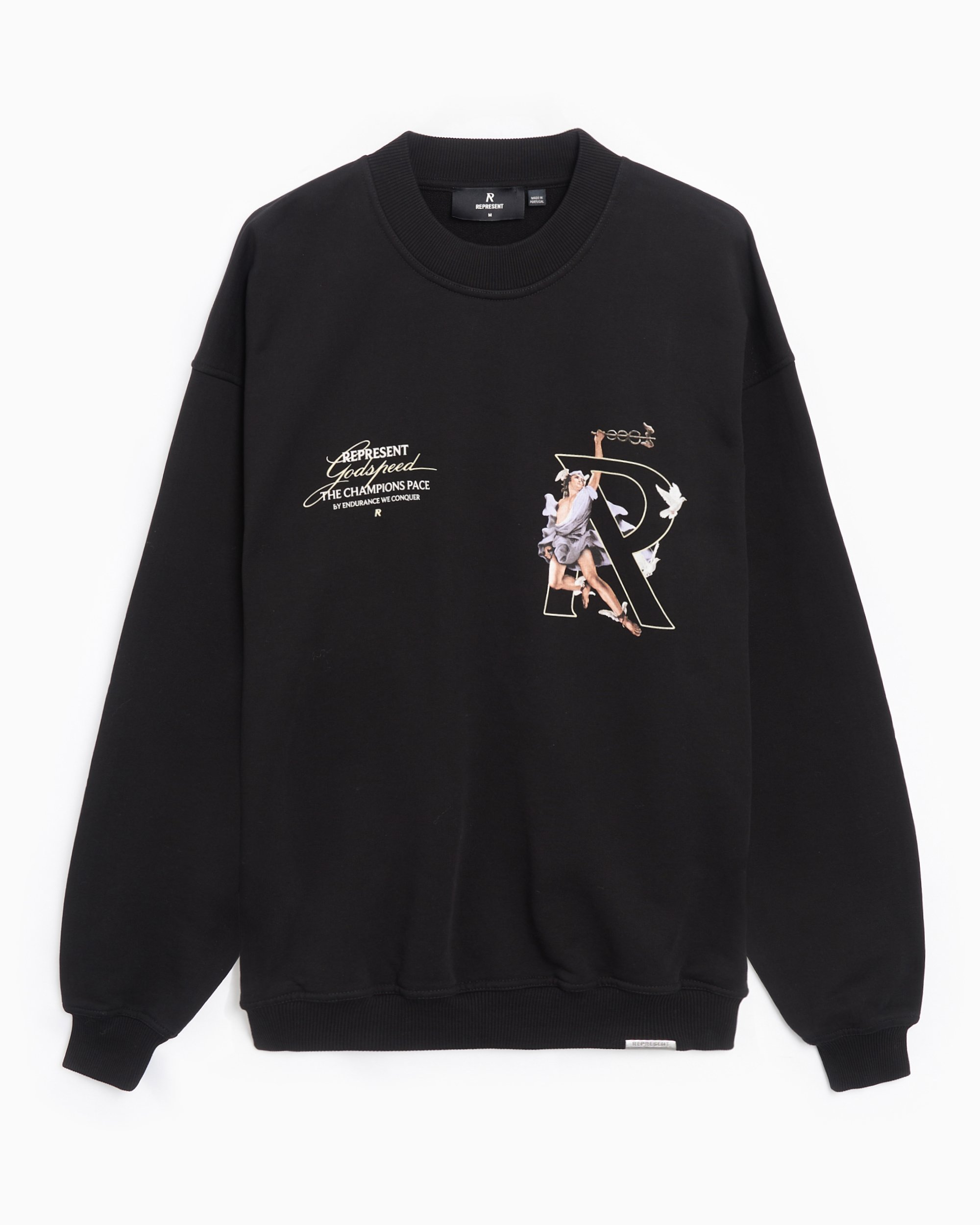 REPRESENT CLO Hermes Men s Sweater Black MLM4597 001 FOOTDISTRICT