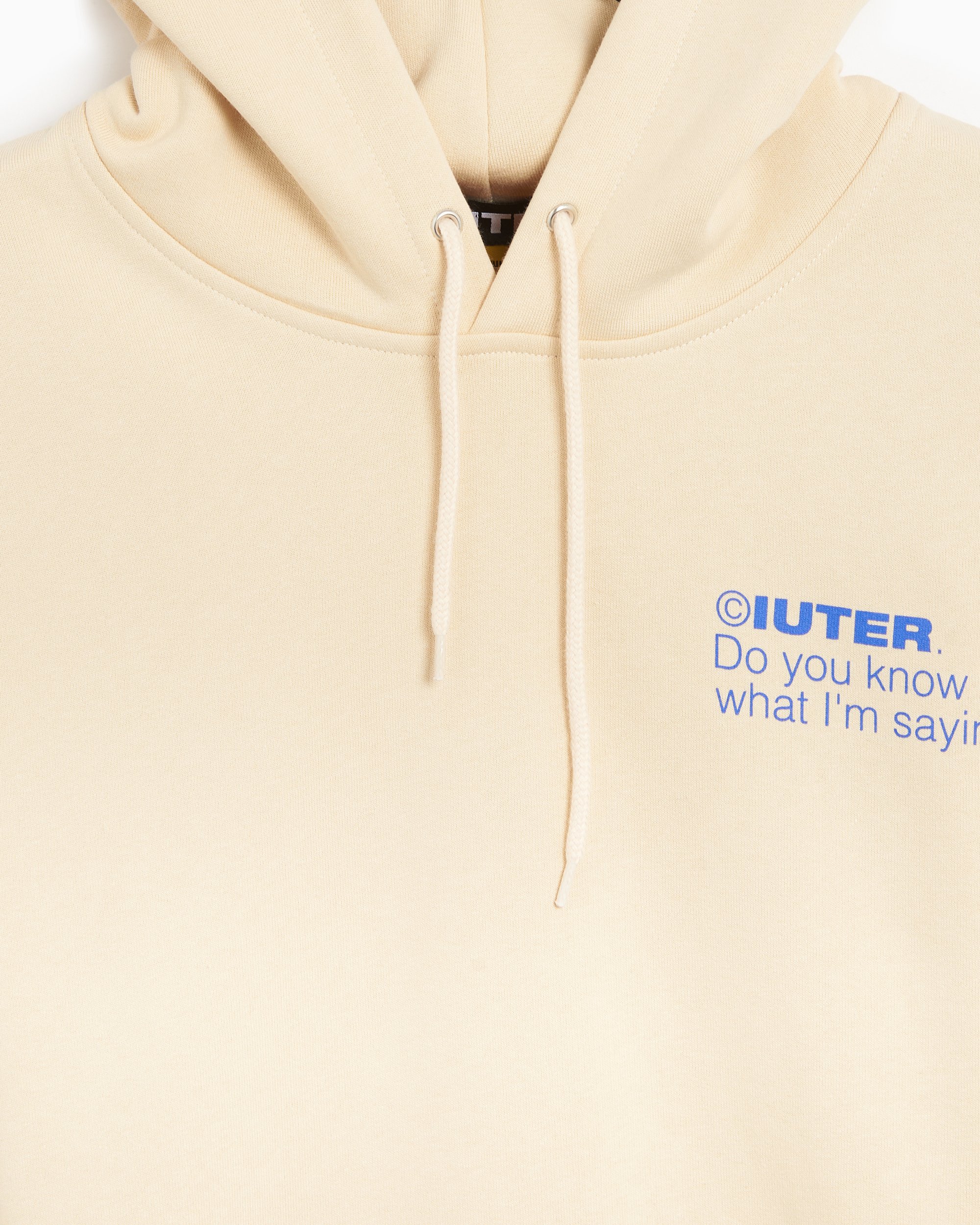 Affix hoodie beige 2025