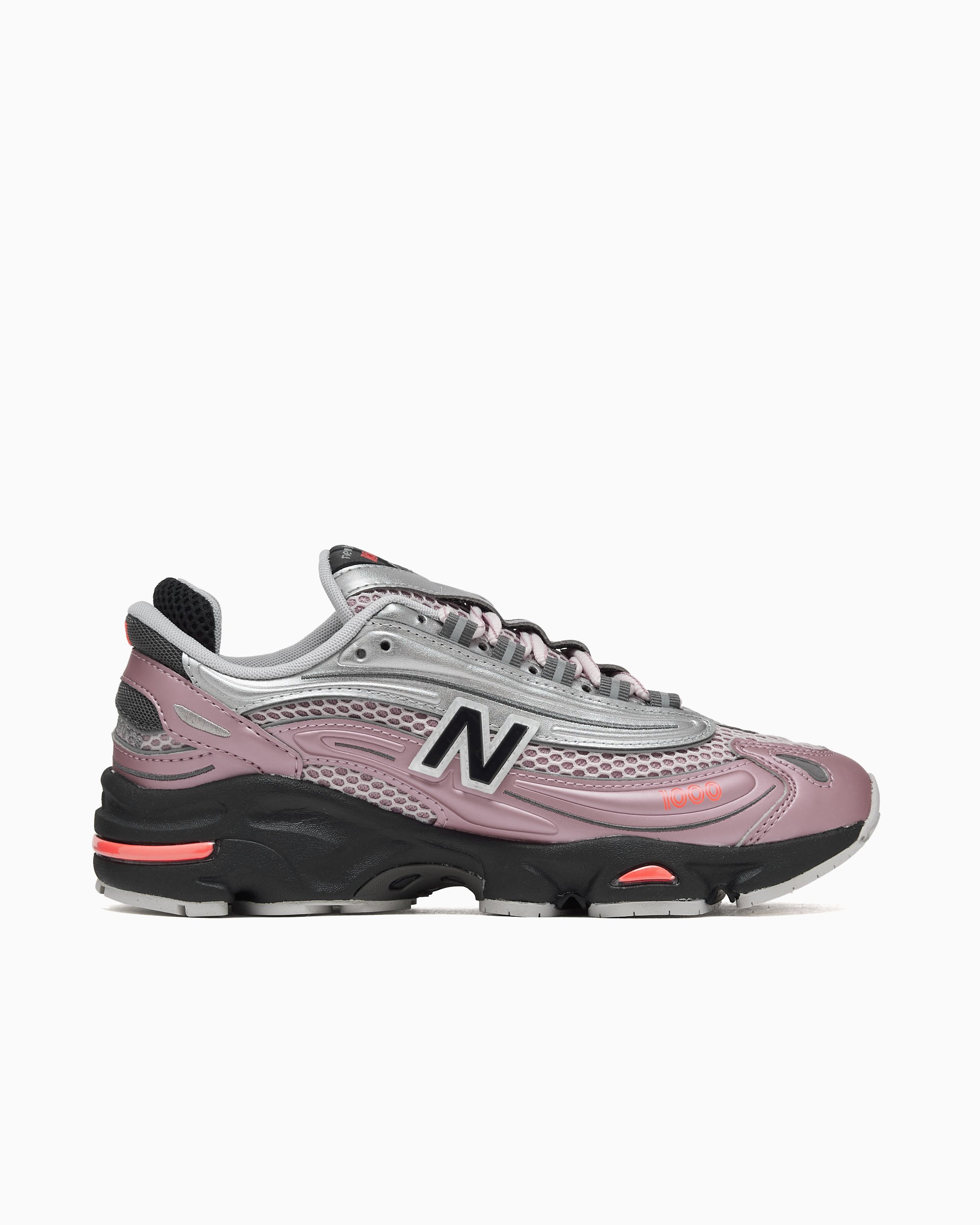 New Balance M1000 U Pink, Silver colored M1000U | FOOTDISTRICT
