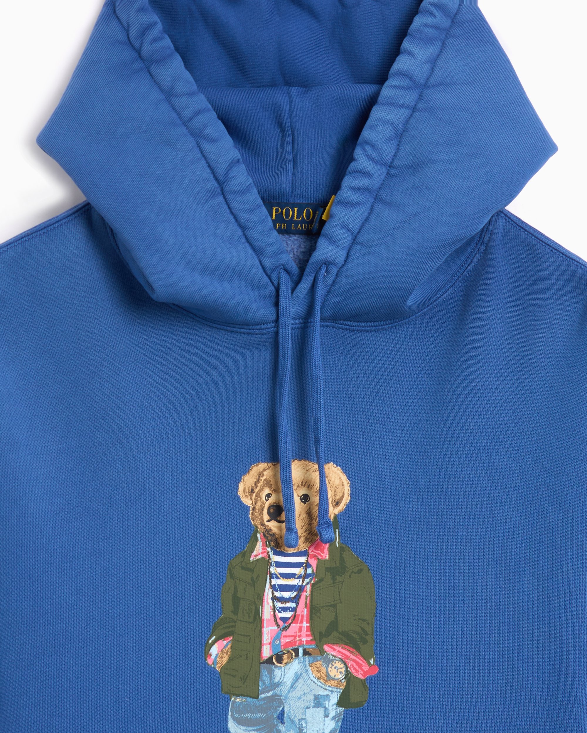 Polo Ralph Lauren Logo Polo Bear Men's Hoodie Men's Hoodie Blue