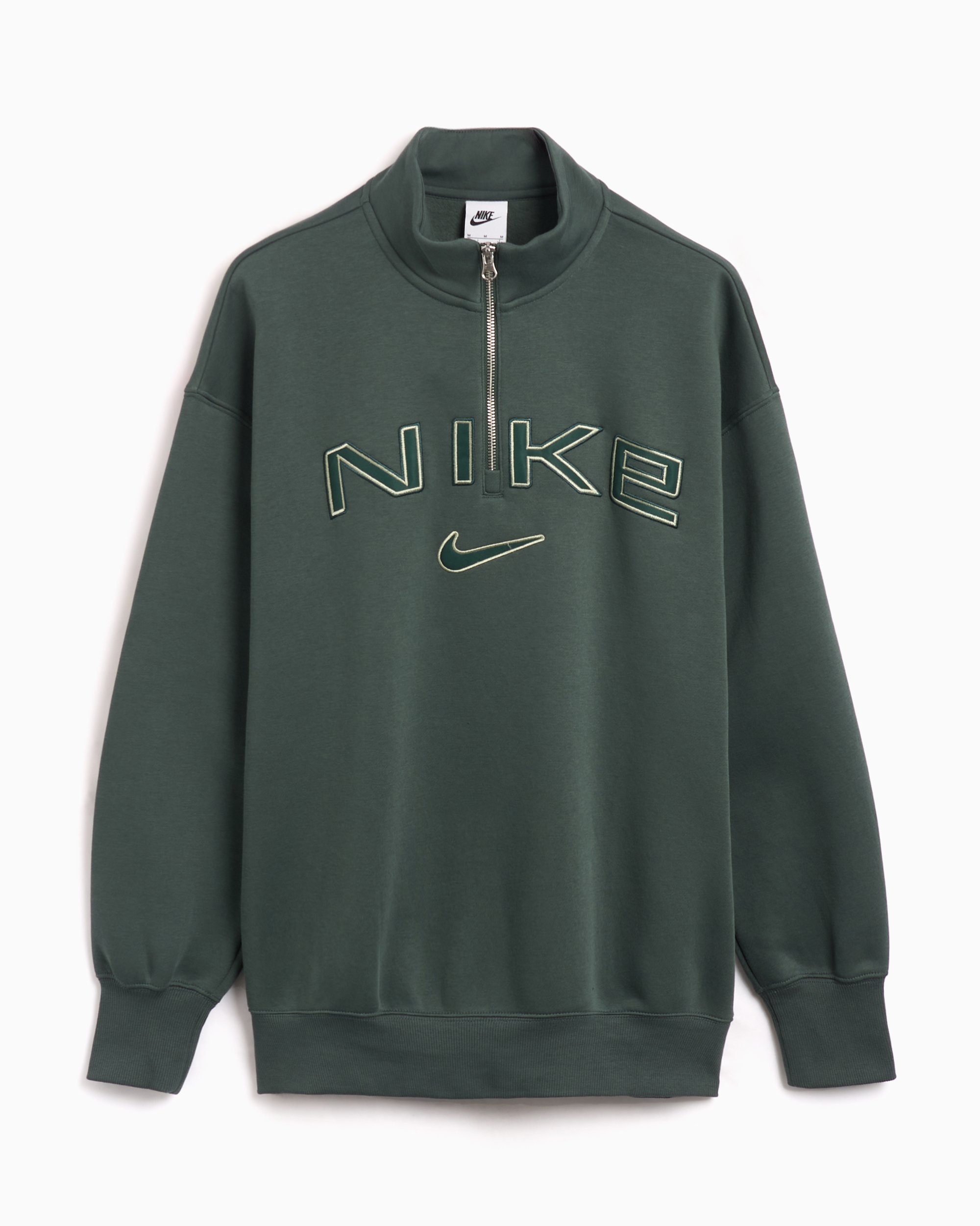 Nike Sportswear Phoenix Women s Fleece Sweatshirt Green FV7679 338 FOOTDISTRICT