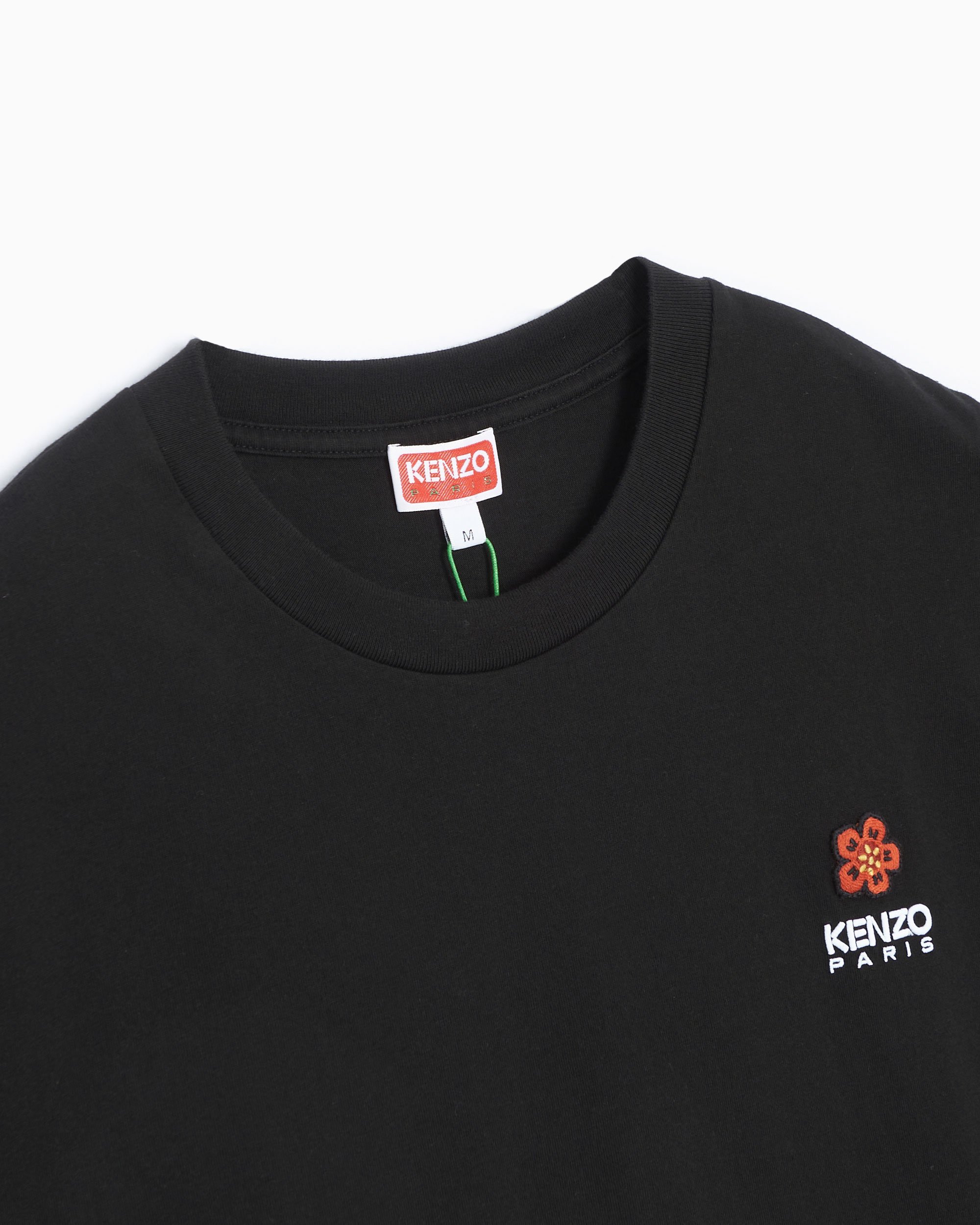 Kenzo BOKE FLOWER Crest Men's T-Shirt Black FC65TS4124SG-99J| Buy