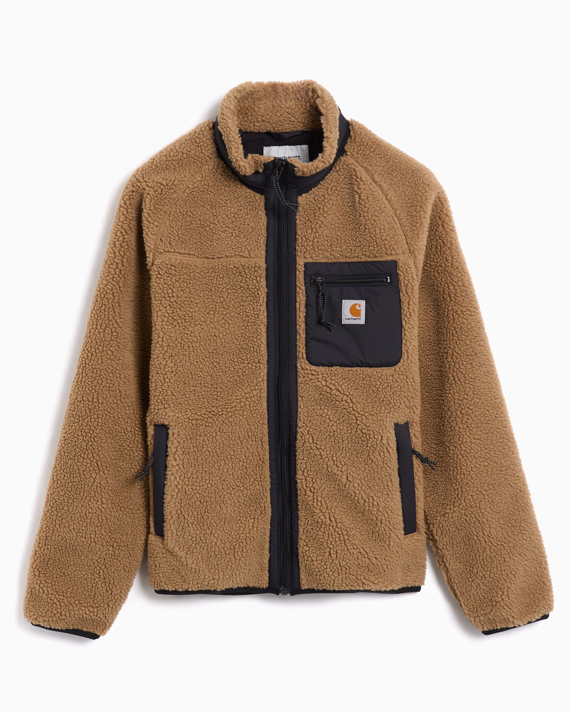 Carhartt WIP Prentis Liner Unisex Fleece Jacket Brown I035696