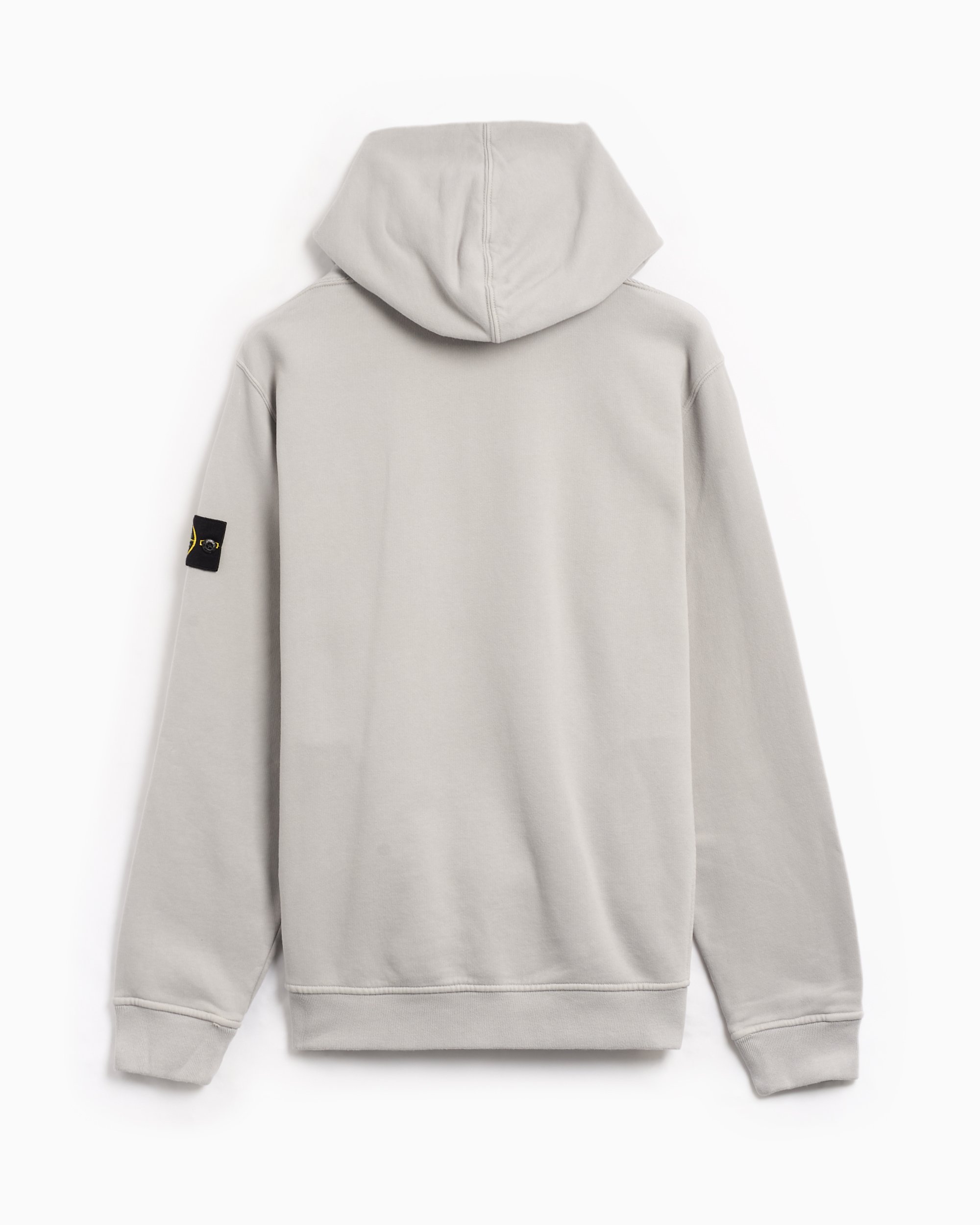 Stone island hoodie gray discount