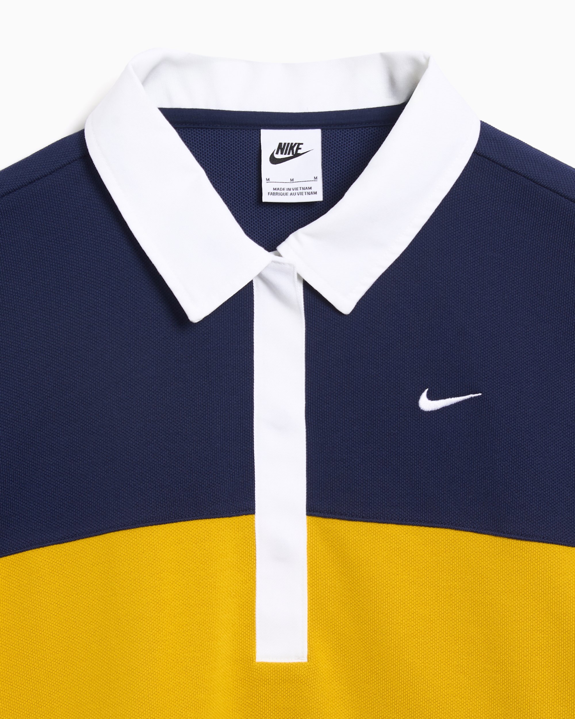 Nike Oversize Women's Polo Shirt Blue, Yellow IB2153-410