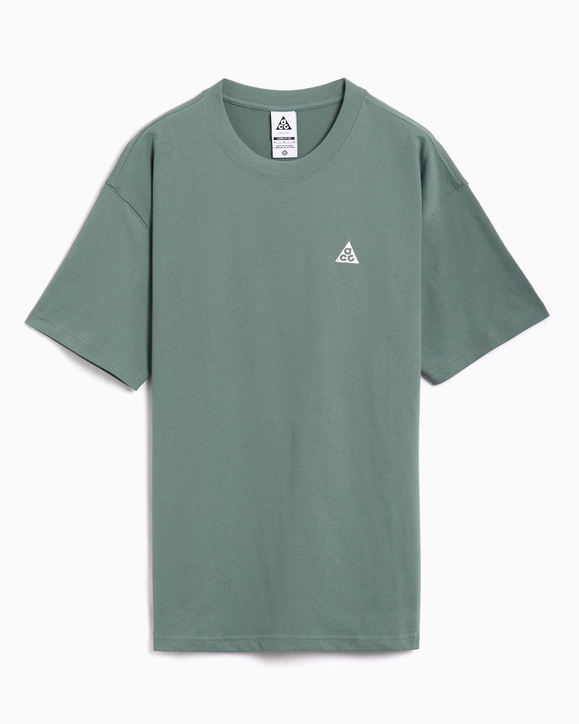 Nike ACG Max90 Logo Men's T-Shirt Green HJ0798-364 | FOOTDISTRICT