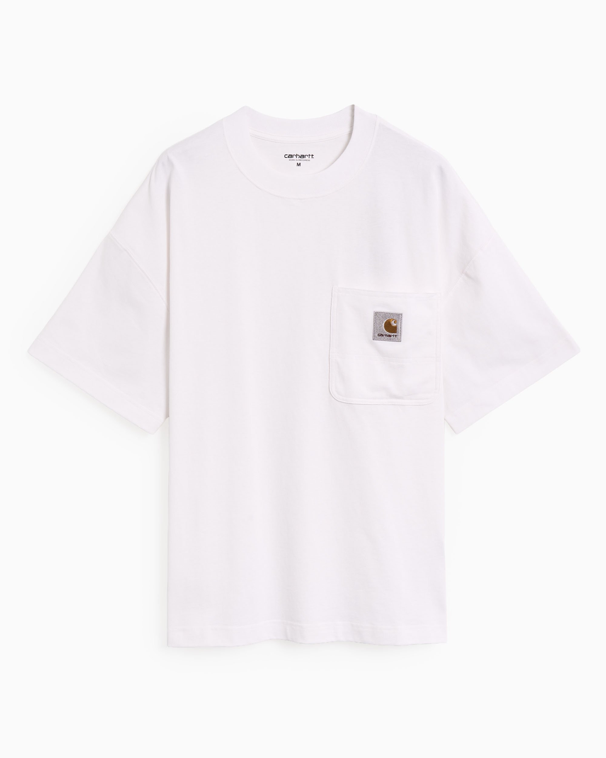 Carhartt WIP Work Pocket Relaxed Unisex T-Shirt White