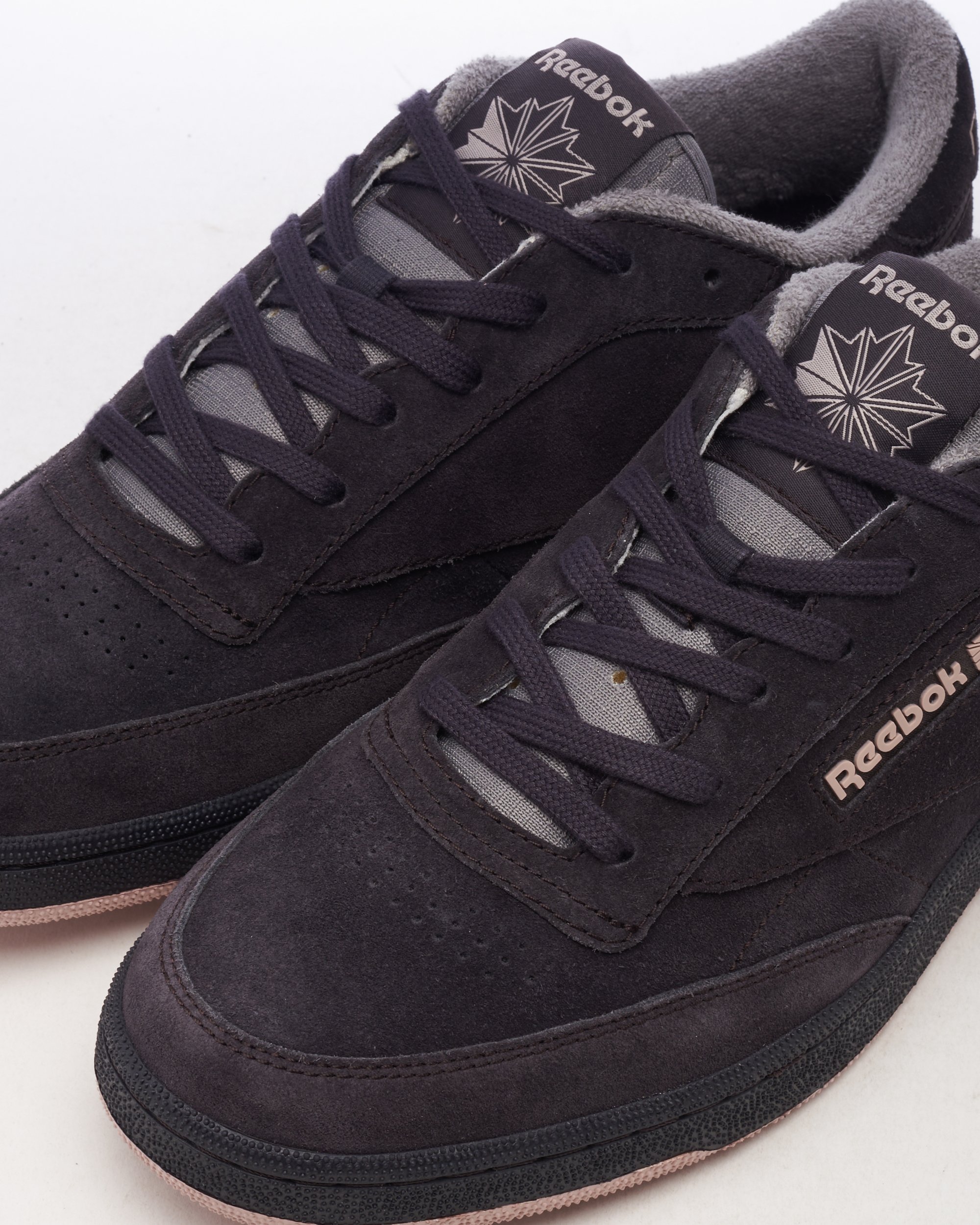 Reebok club c mens black clearance