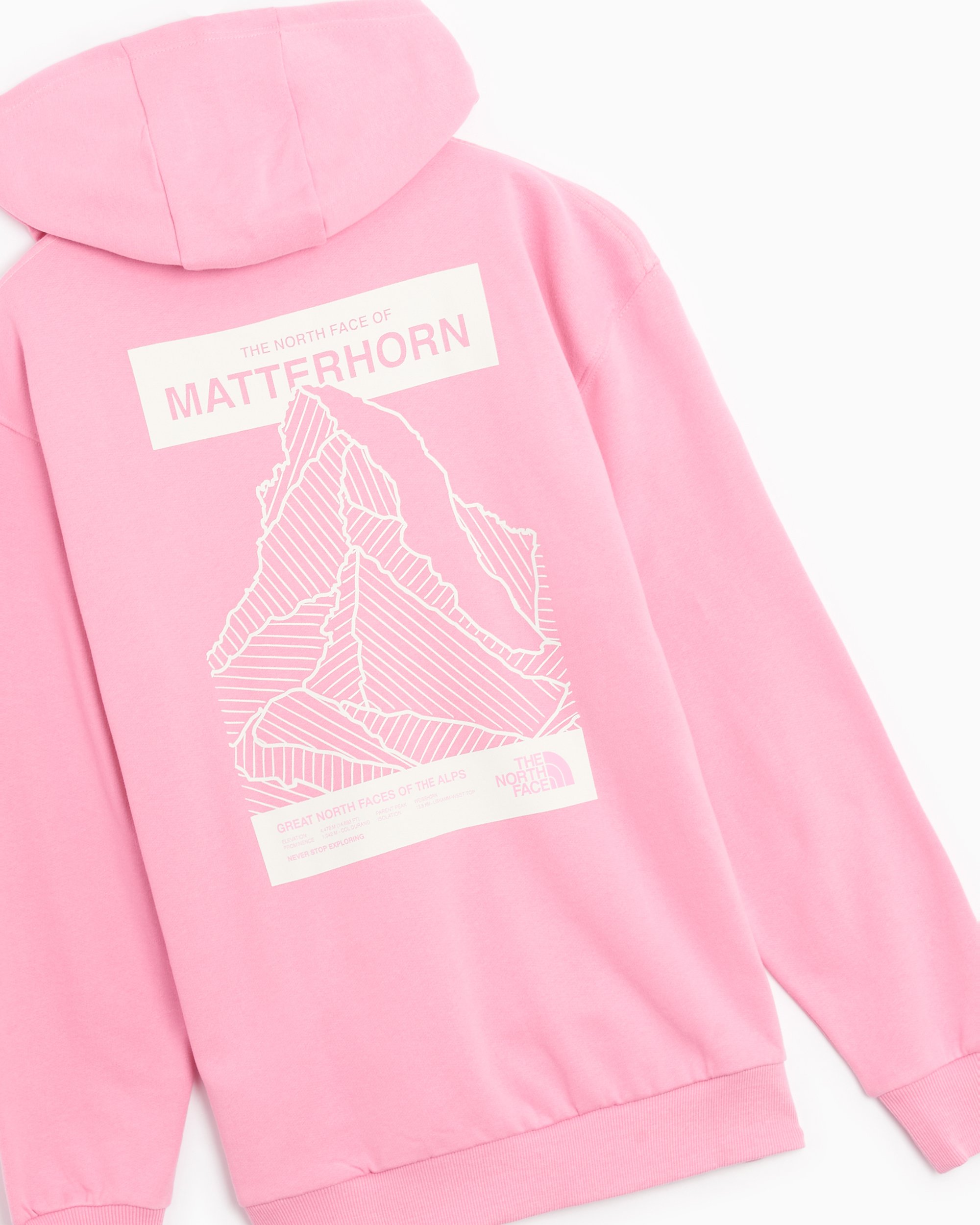 Sudadera north pelo shop rosa