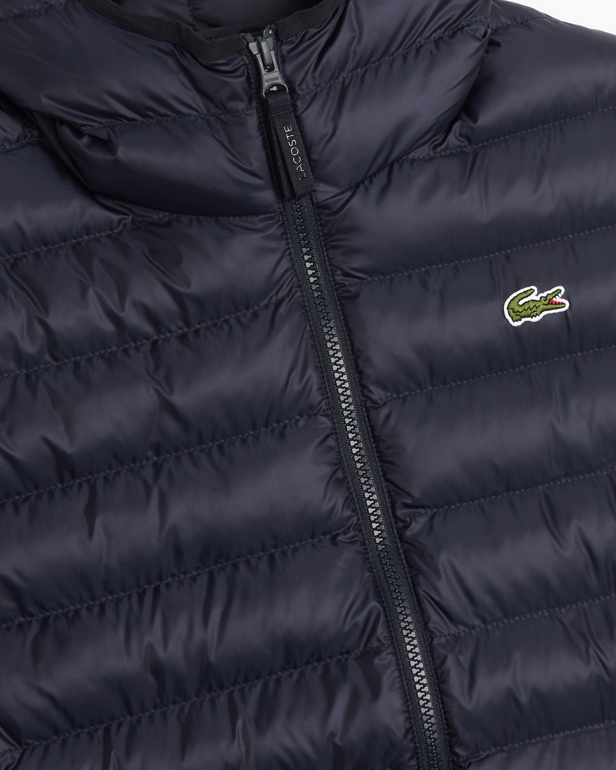 Lacoste mens quilted jacket sale